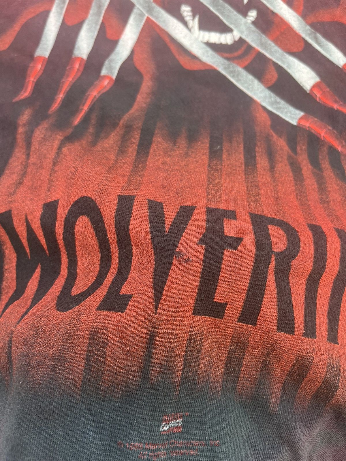 Marvel Comics × Vintage 1998 wolverine vintage marvel shirt tee mega print all over Size US L / EU 52-54 / 3 - 6 Thumbnail