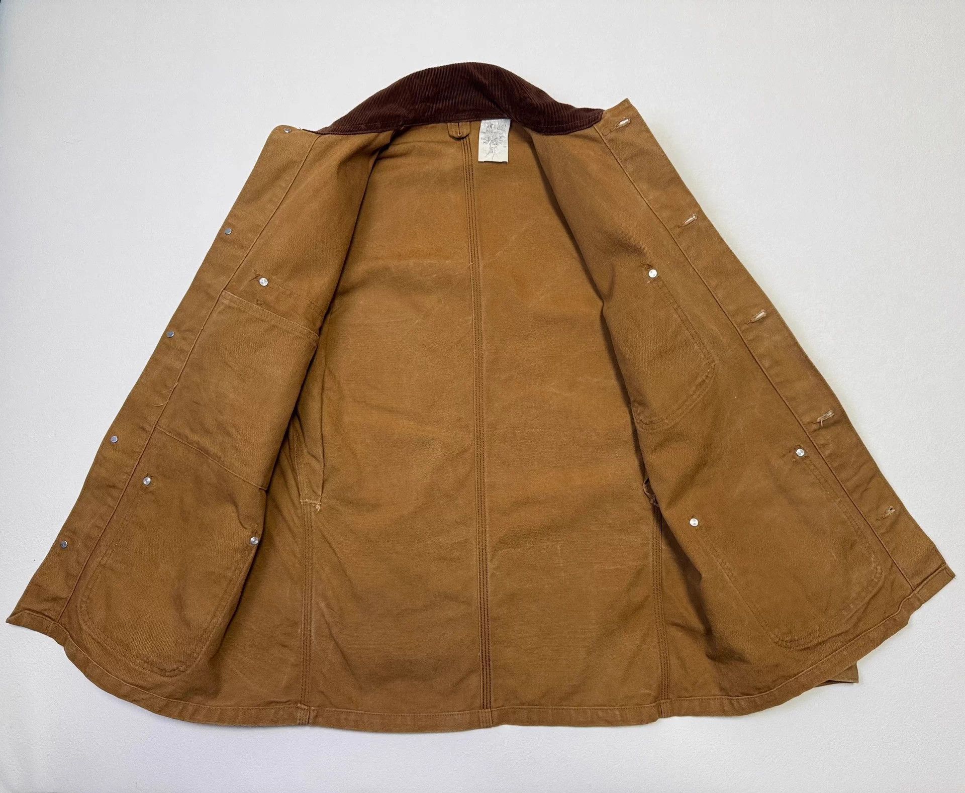 Carhartt Carhartt Vintage 6C Brown 40/M Michigan Jacket Size US M / EU 48-50 / 2 - 4 Thumbnail