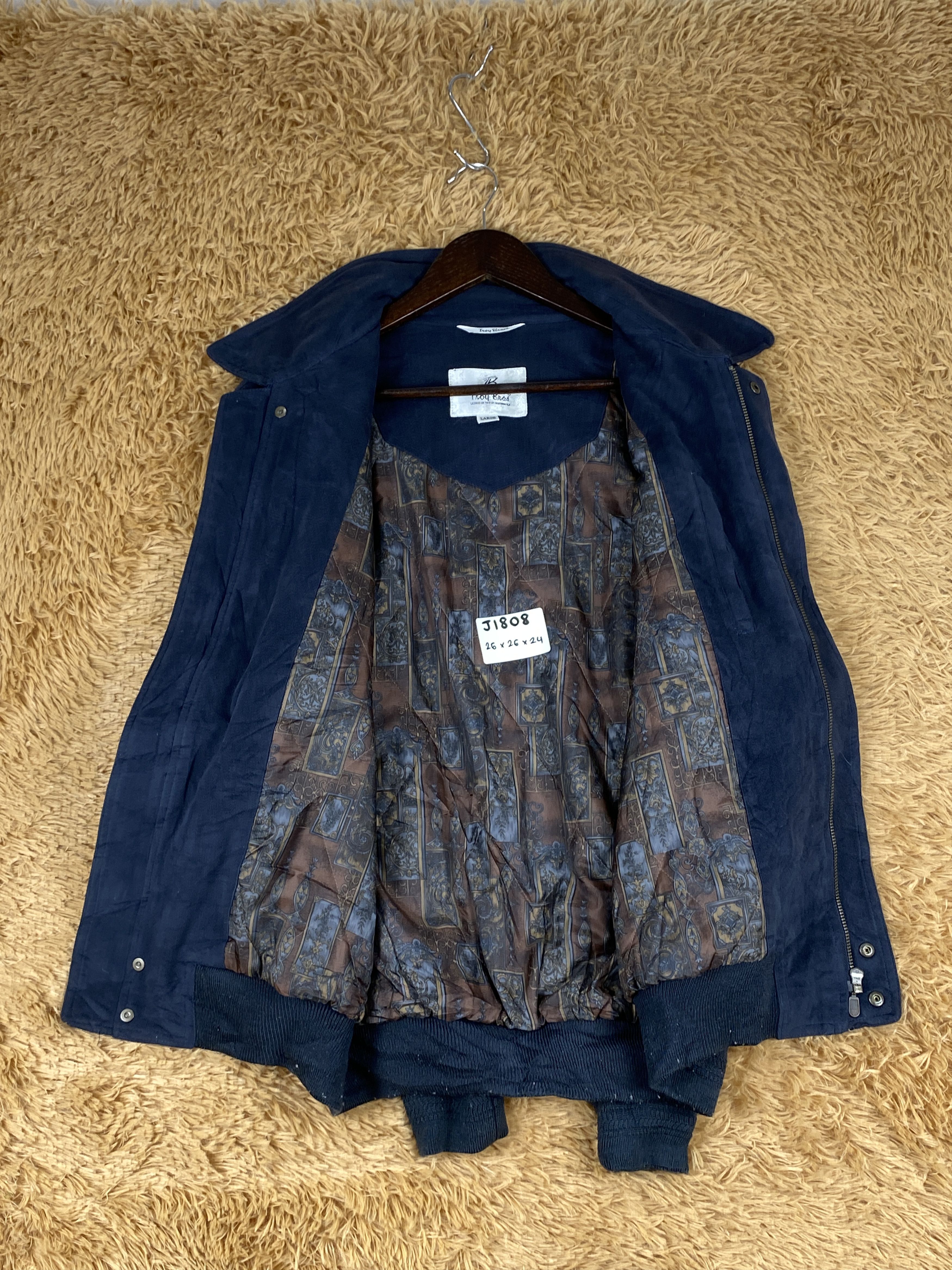 Japanese Brand Vintage Troy Bros Zip Up Jacket J1808 Size US L / EU 52-54 / 3 - 6 Thumbnail