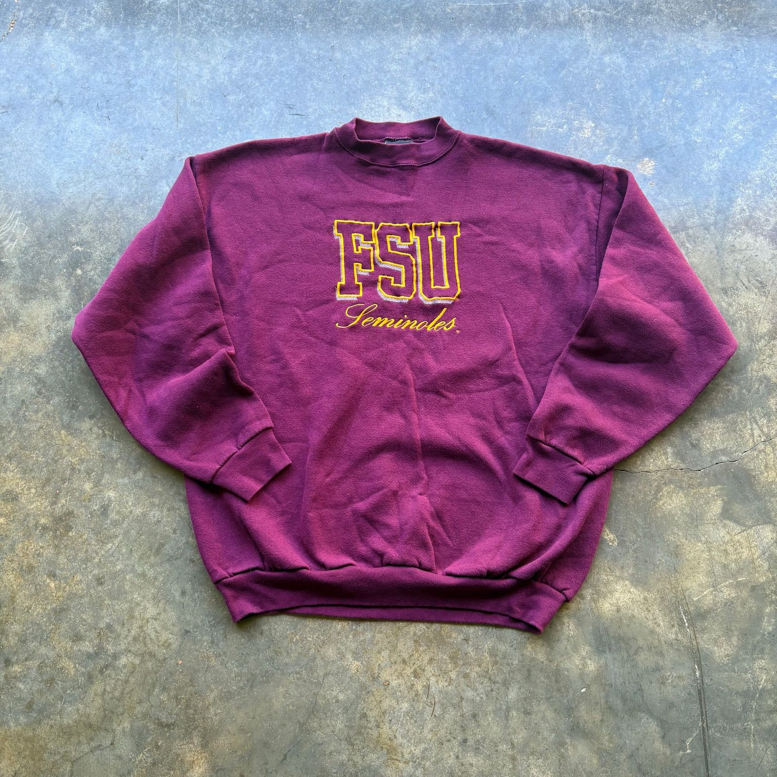 Vintage Vintage Florida State Seminoles Football Sweatshirt Size US XL / EU 56 / 4 - 1 Thumbnail