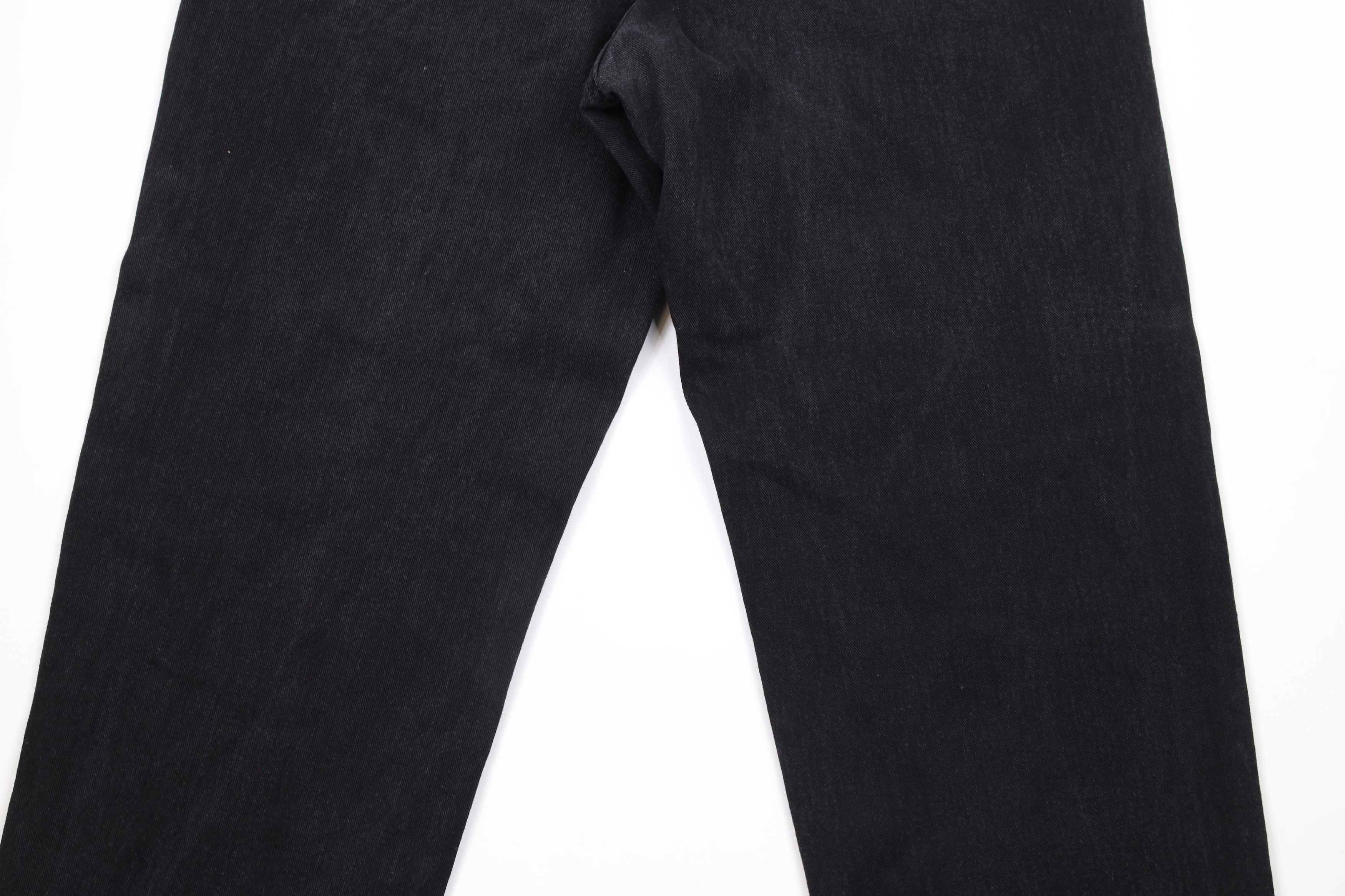 Levi's × Vintage Vintage 90s Levis 550 Relaxed Fit Denim Jeans Black Cotton Size US 38 / EU 54 - 9 Thumbnail