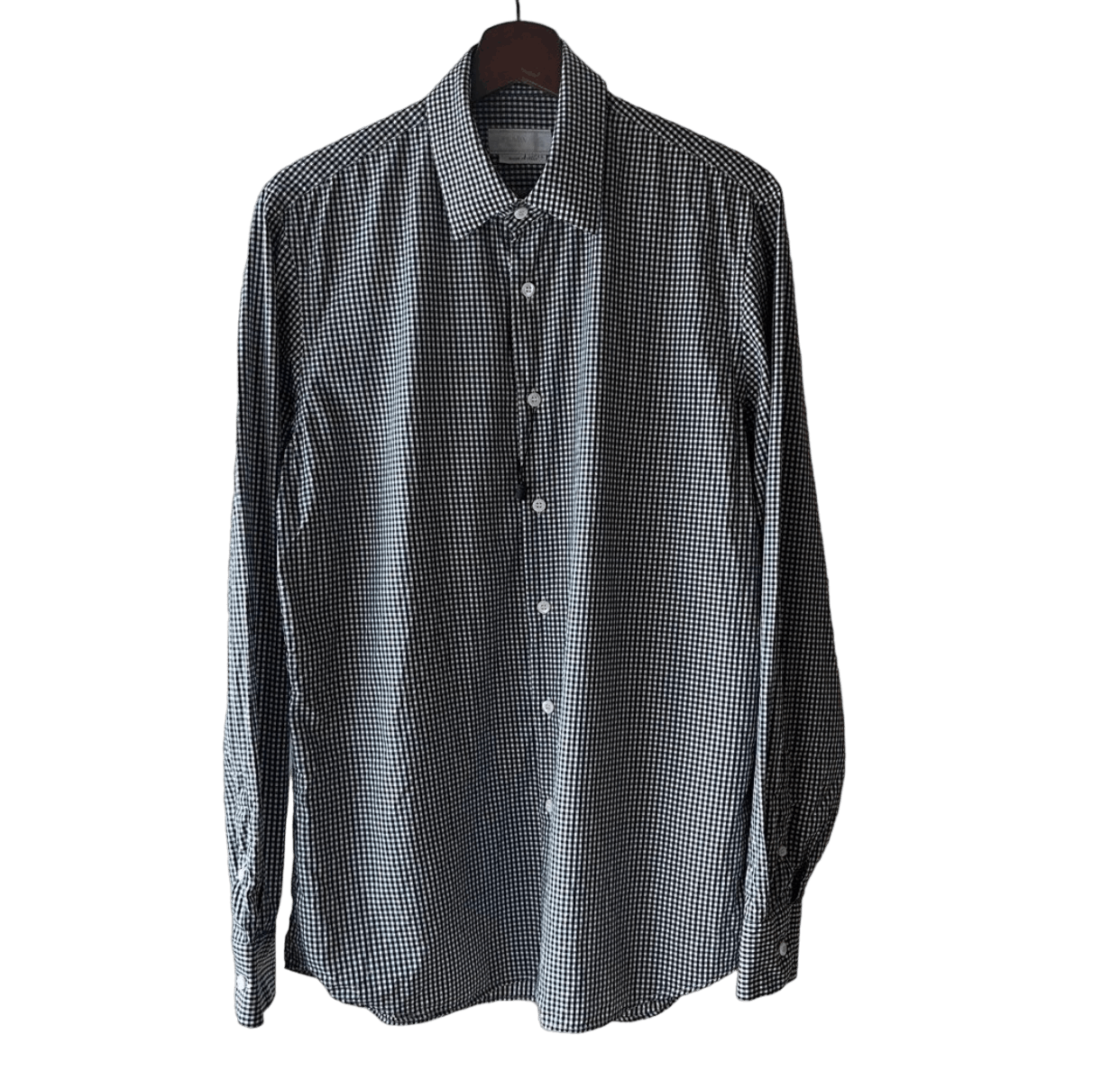 SS20 Prada Checked Button Up