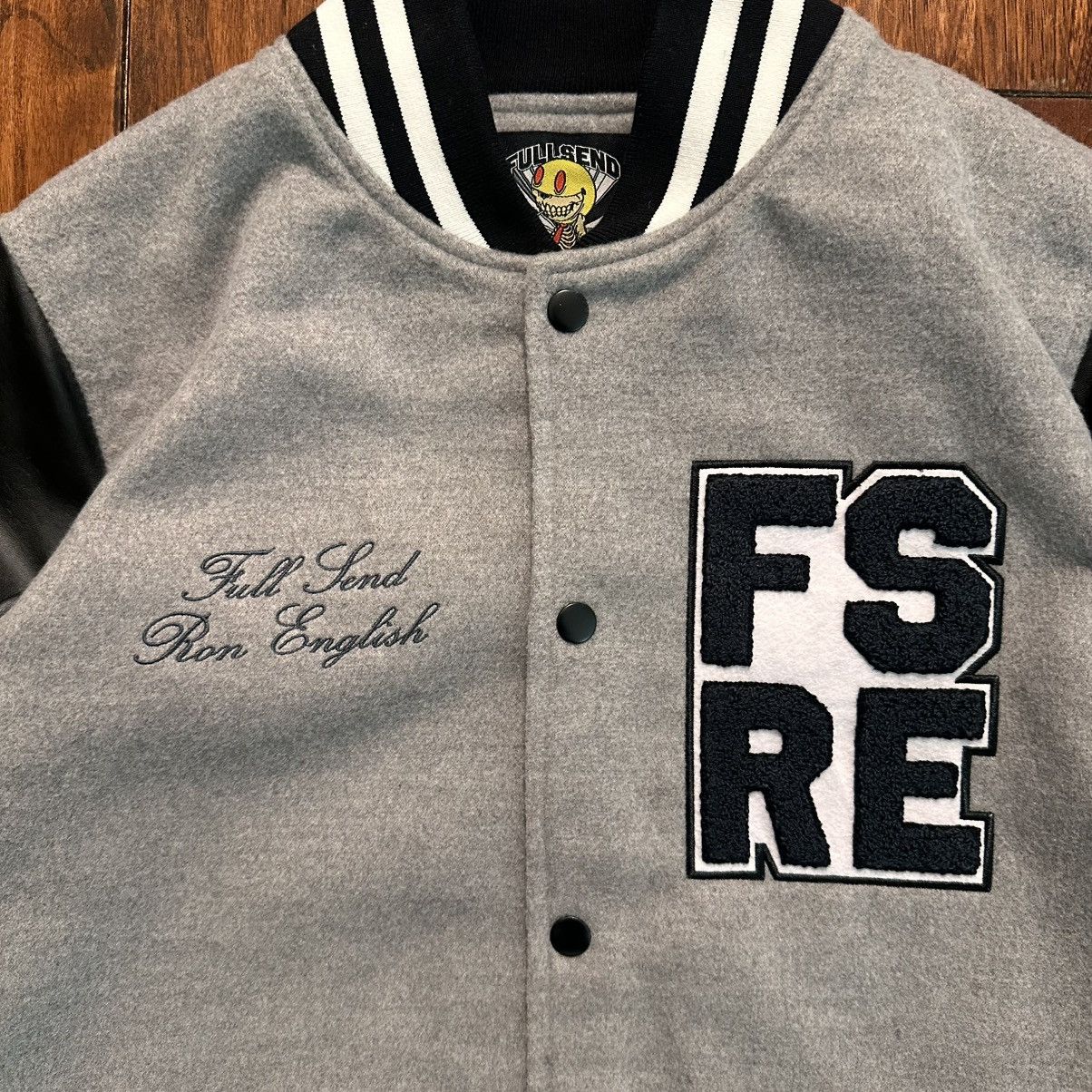Full Send full send x ron english varsity jacket Size US S / EU 44-46 / 1 - 6 Thumbnail
