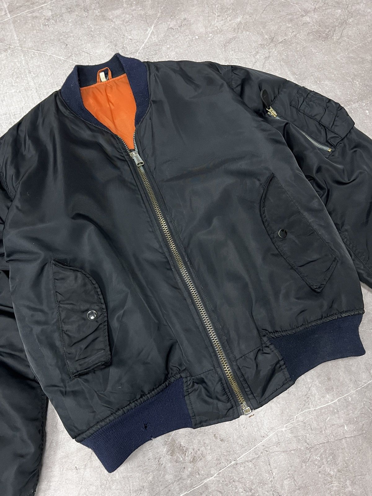 Alpha Industries Japanese Brand Bomber Jacket ma 1 balenciaga style Y2K Style Size US M / EU 48-50 / 2 - 3 Thumbnail