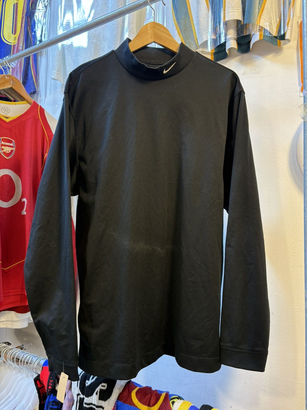 Vintage Nike Swoosh Turtle Neck Long Sleeves