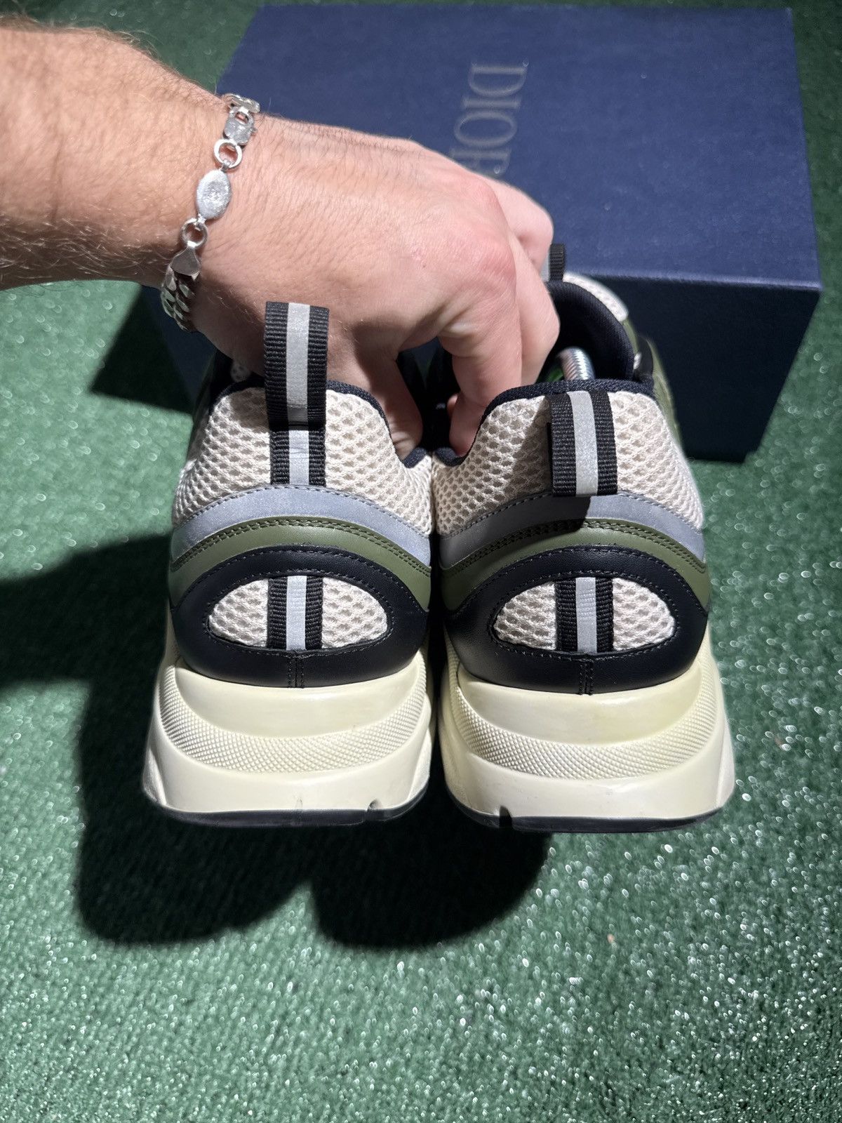Dior Dior B22 Khaki Pistachio Size US 11 / EU 44 - 5 Thumbnail