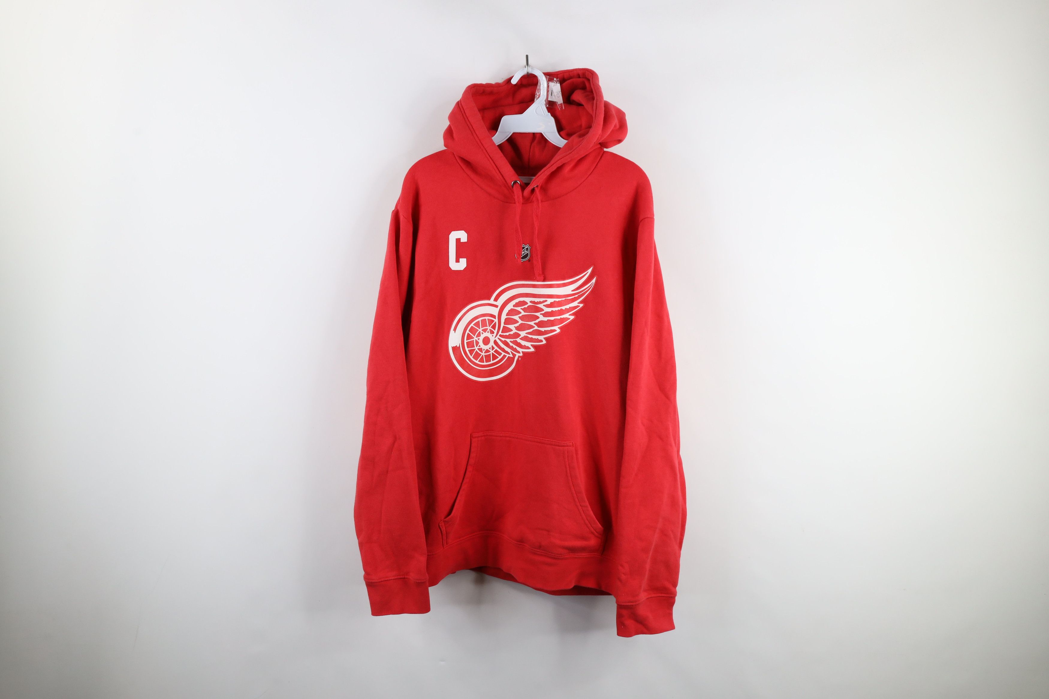 Vintage Fanatics Detroit Red Wings Hockey Jersey Hoodie Sweatshirt Size US XL / EU 56 / 4 - 1 Thumbnail