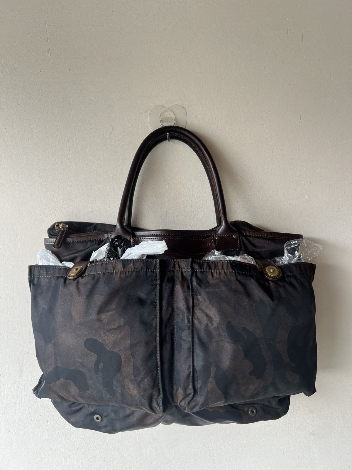 Felisi Felisi Italy Military Cargo Camouflage Tote Bag Size ONE SIZE - 17 Thumbnail