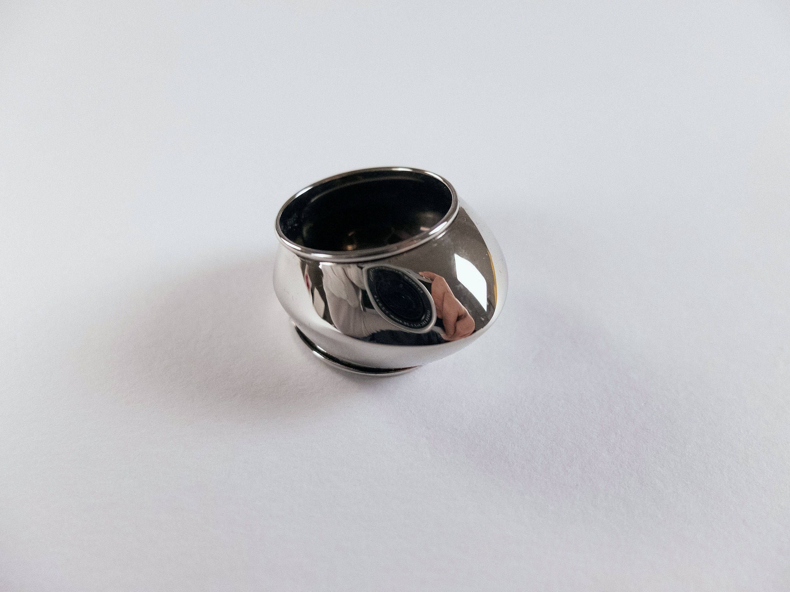 Alexander McQueen ALEXANDER MCQUEEN Gaze silver tone metal ring 19 / 9 q Size ONE SIZE - 3 Thumbnail