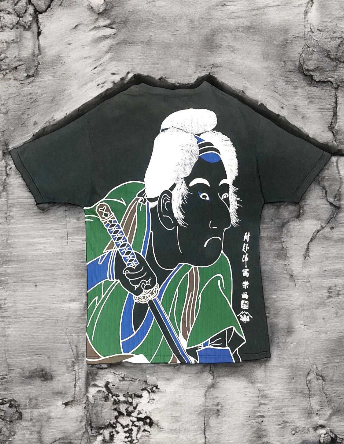 トップス vintage yasuyuki ishii design shirt Yasuyuki Ishii Tattoo T Shirt | Grailed