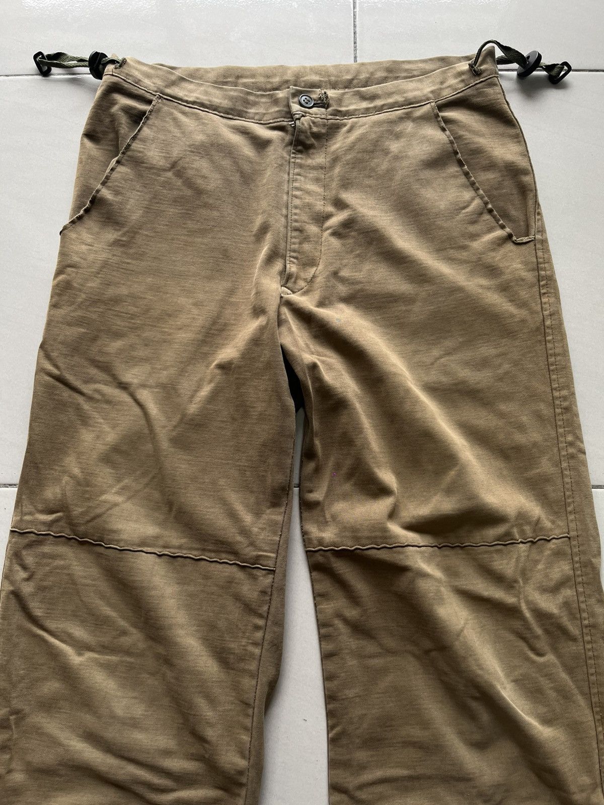 Yohji Yamamoto Vintage Yohji Yamamoto army Baker Pant Size US 30 / EU 46 - 2 Thumbnail