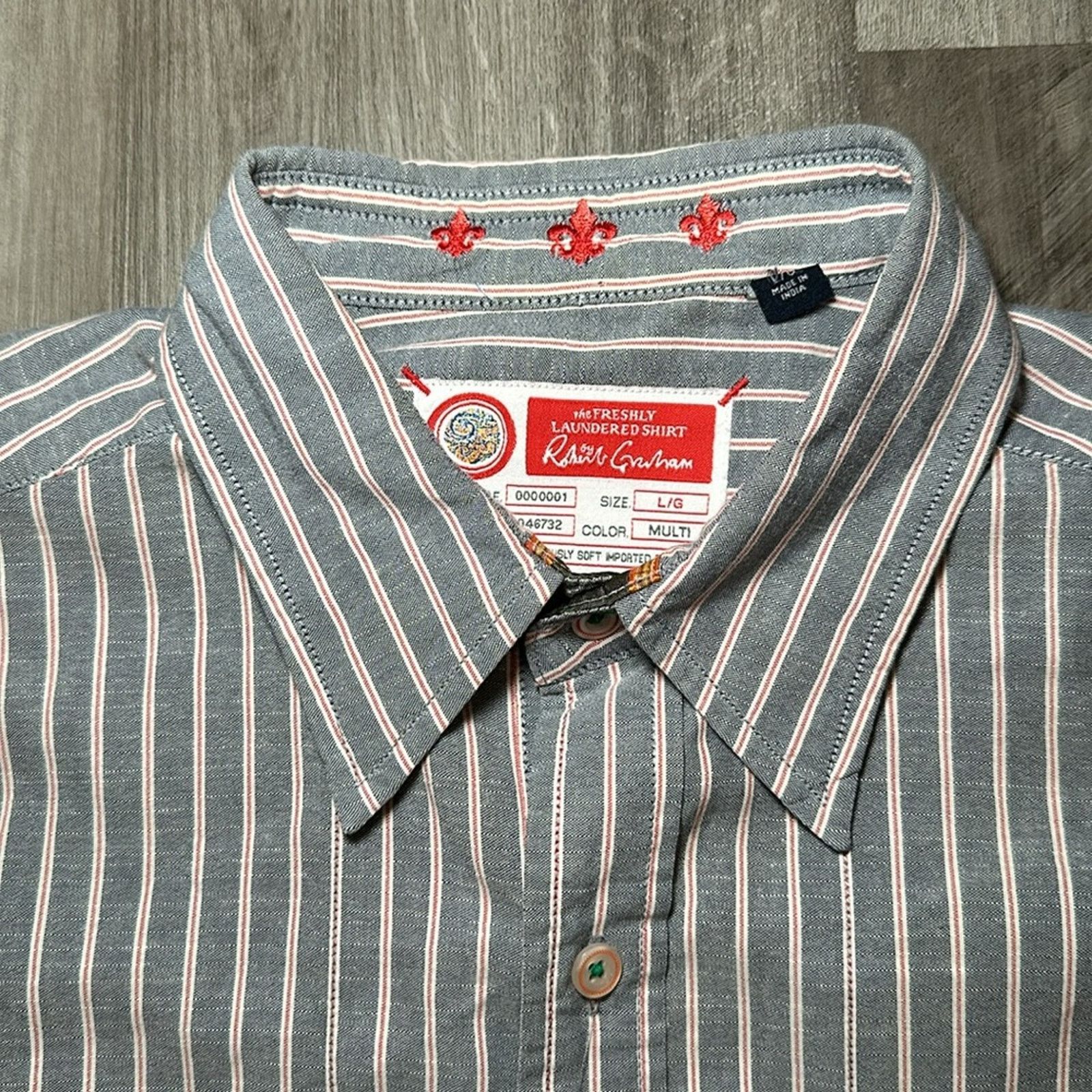 Robert Graham Robert Graham The Freshly Laundered Shirt - Large Size US L / EU 52-54 / 3 - 9 Thumbnail