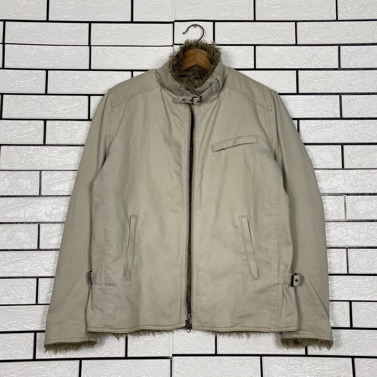 Japanese Brand 📌Vintage Deck Jacket Inapt Blanket Shearling Issey Miyake Size US M / EU 48-50 / 2 - 2 Thumbnail