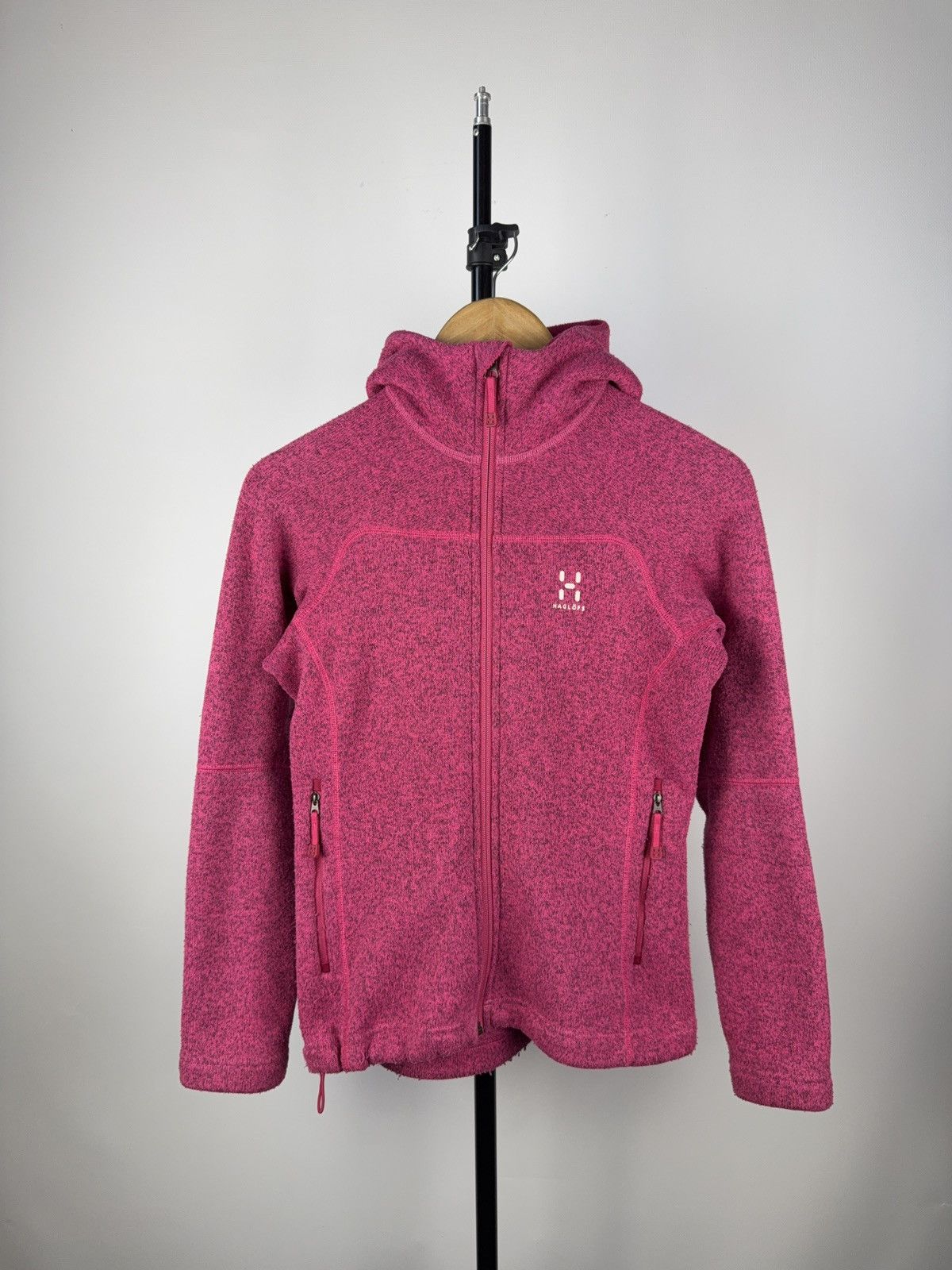 Haglofs × Vintage Vintage 00s Outdoor Haglofs Sherpa Hoodie women’s Jacket Size XS / US 0-2 / IT 36-38 - 1 Thumbnail
