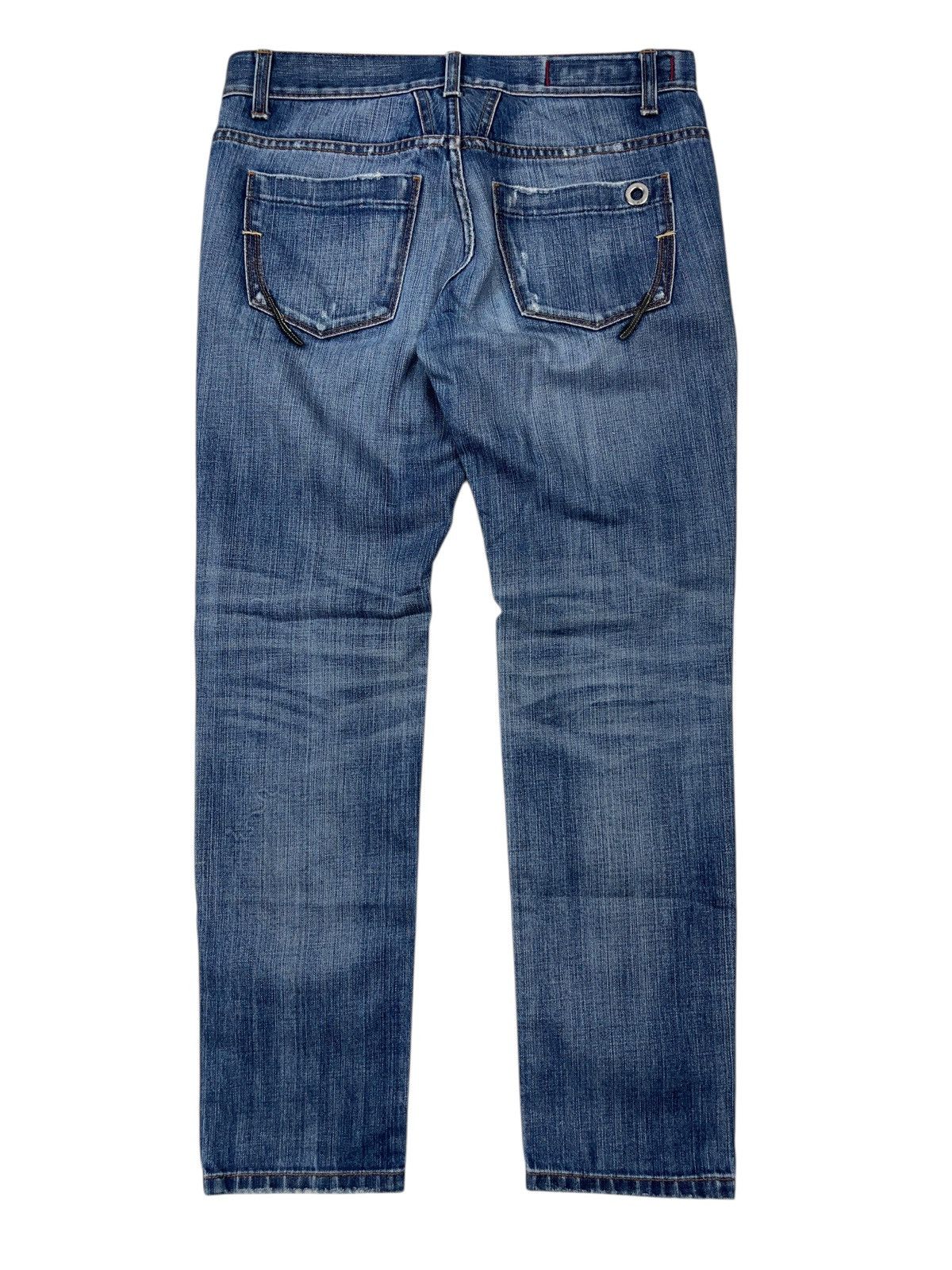 Marithe + Francois Girbaud Vintage Marithe Francois Gibraud Avant Garde Jeans y2k Size 30" / US 8 / IT 44 - 2 Thumbnail