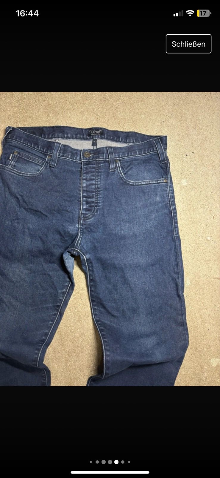 Armani Blue Armani Jeans | Never Worn | Size 32 Size US 32 / EU 48 - 6 Thumbnail