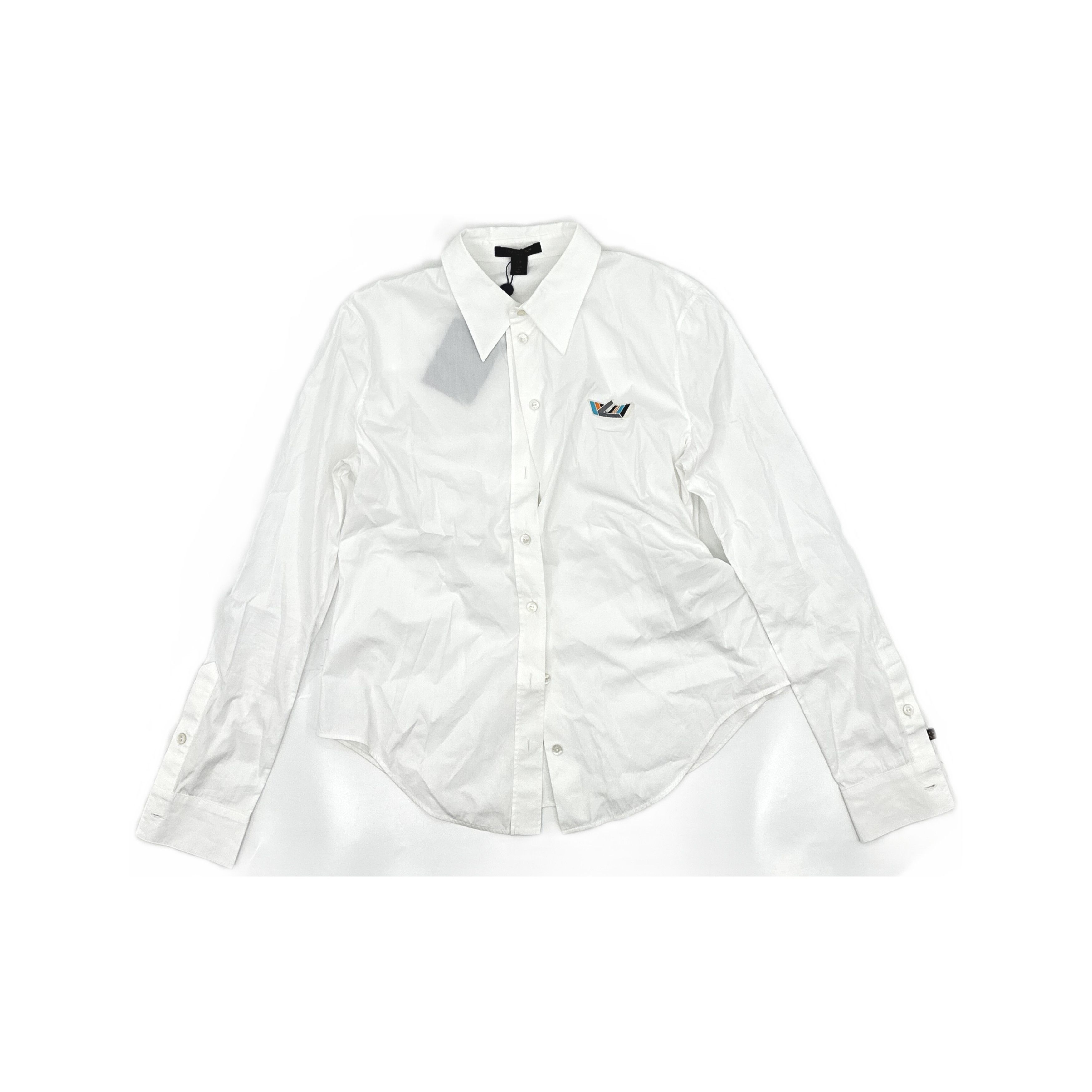Louis Vuitton Louis Vuitton Embroidered Button Up Shirt 40 Size M / US 6-8 / IT 42-44 - 1 Thumbnail
