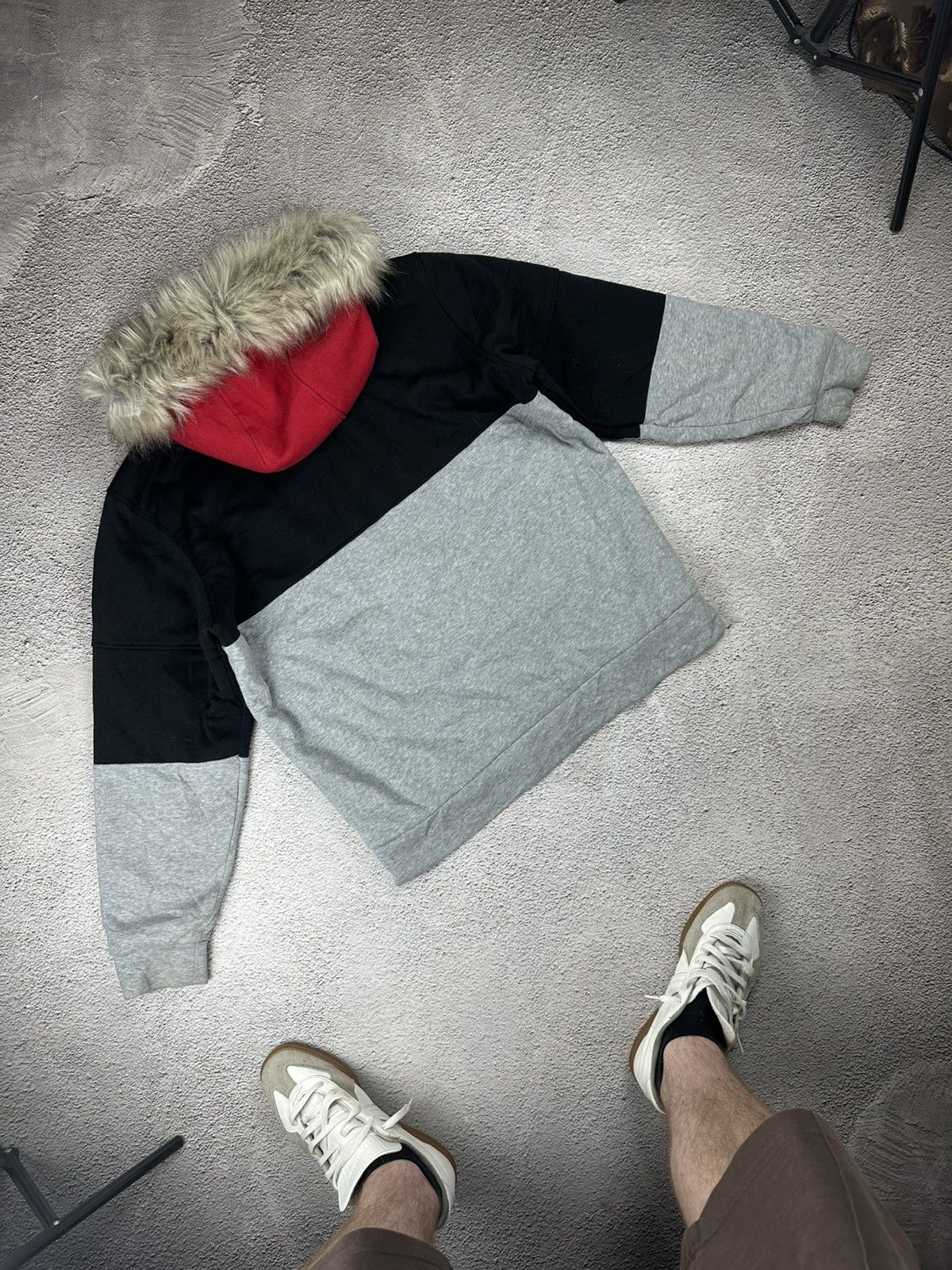 Polo Ralph Lauren Vintage Polo Ralph Lauren Full Zip Hoodie Fur Fuzzy LGB Size US L / EU 52-54 / 3 - 2 Thumbnail