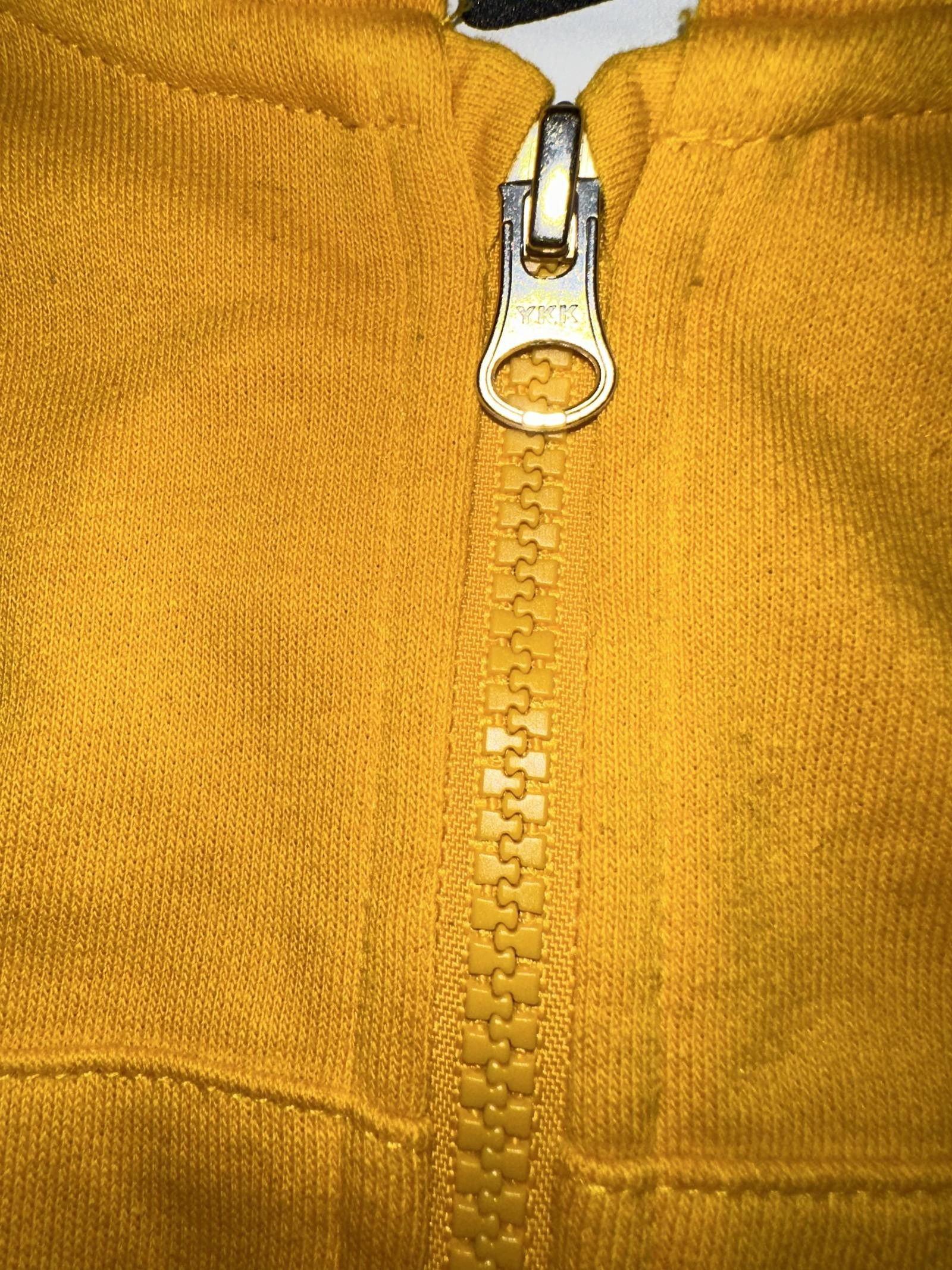 Nike Air Big Kids (Girl’s) French Terry Full-Zip Yellow Hoodie Sample