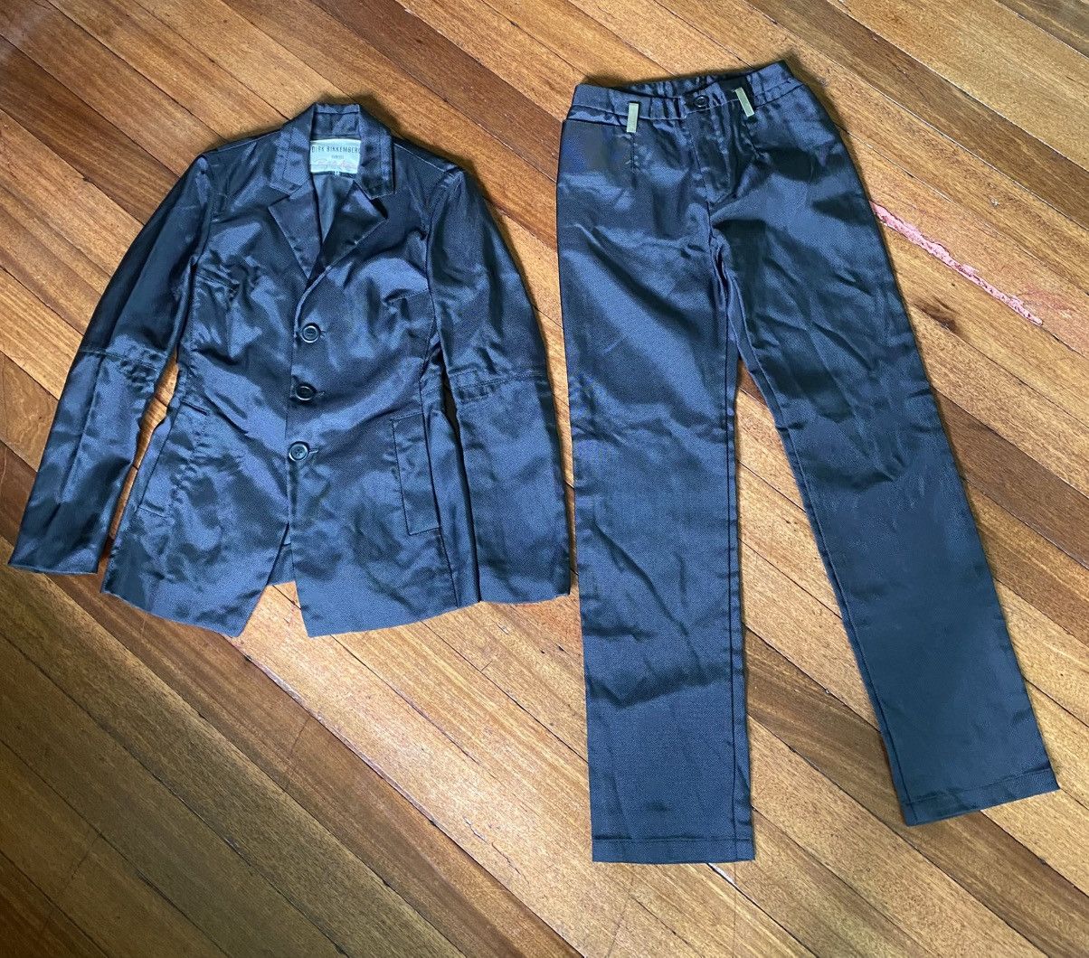 Dirk Bikkembergs S/S 1997- Dirk Bikkembergs- Archive Nylon Resin Suit Size S / US 4 / IT 40 - 2 Thumbnail