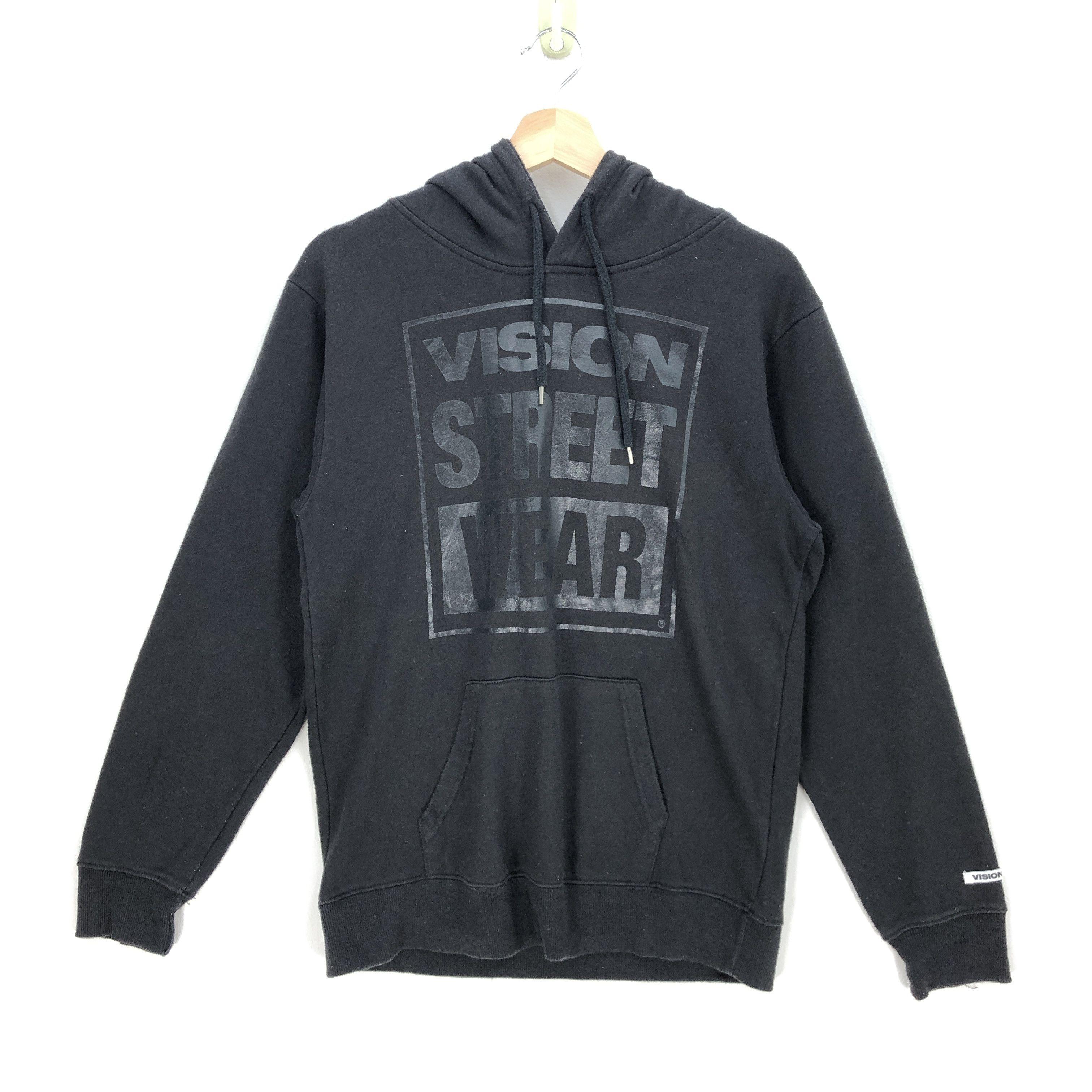 Japanese Brand × Vintage × Vision Streetwear Vision Street Wear Hoodie Sweatshirt Vision Sweater Jumper Size US M / EU 48-50 / 2 - 2 Thumbnail
