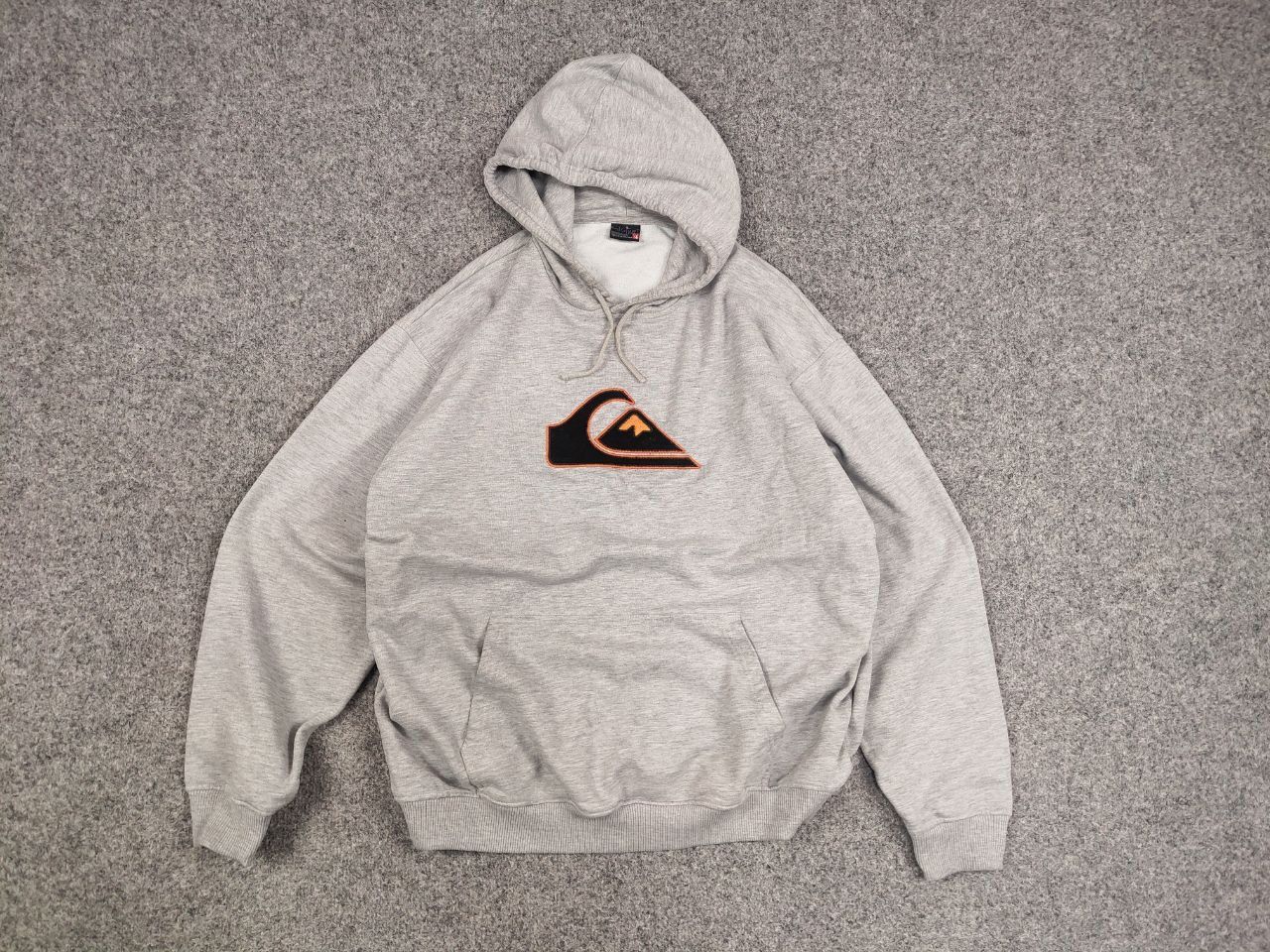 Quiksilver Vintage 90's Quiksilver Logo Gray Hoodie Y2K Hype Style Size US L / EU 52-54 / 3 - 12 Thumbnail
