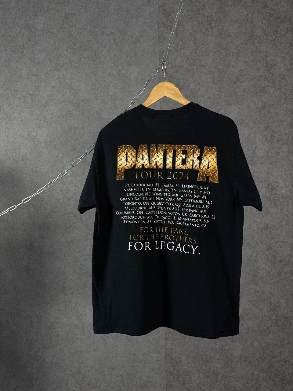 Band Tees Pantera rock band tour tee Size US L / EU 52-54 / 3 - 2 Thumbnail
