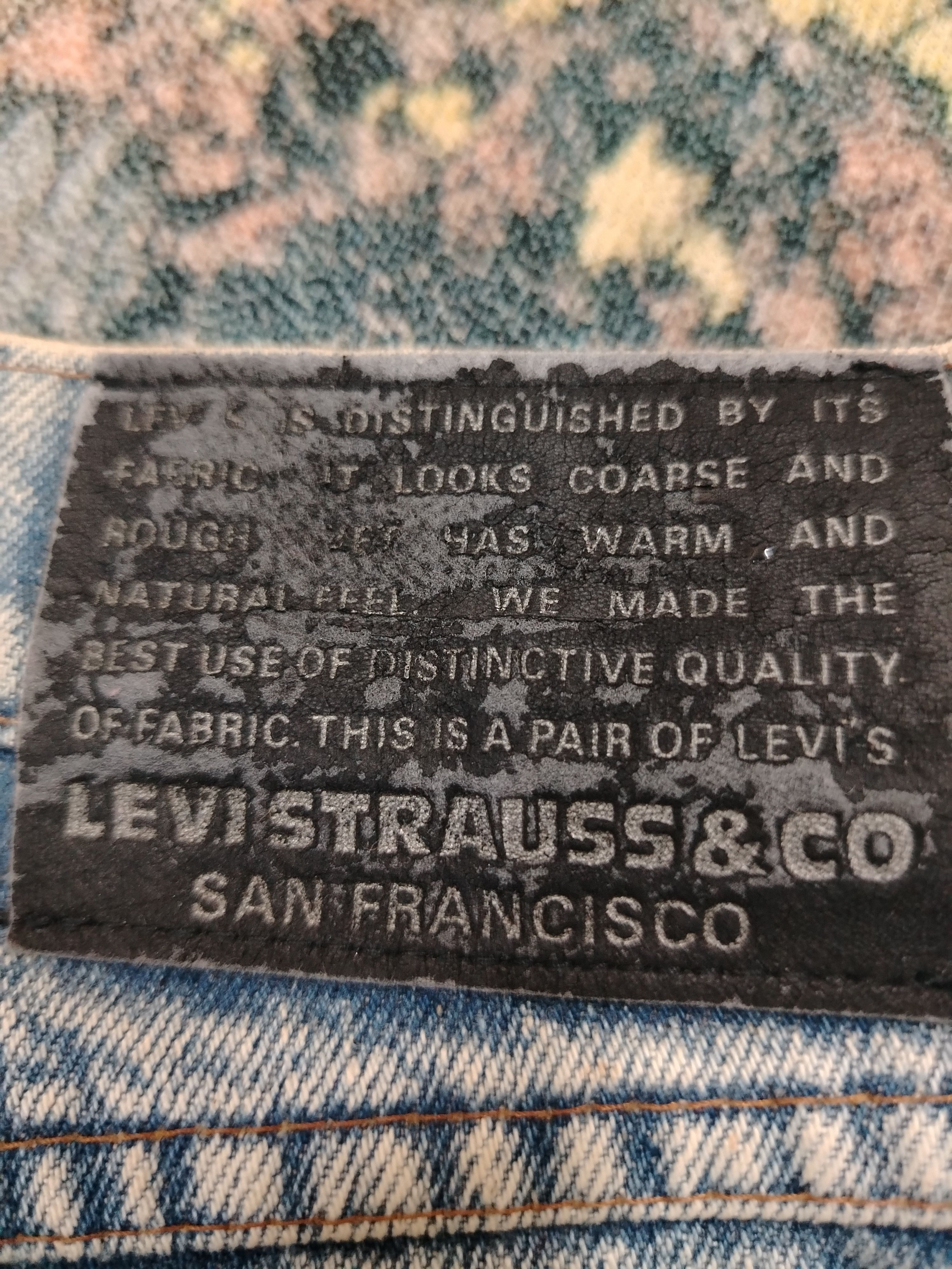 Levi's Vintage 80s levis acid wash Size US 30 / EU 46 - 8 Thumbnail