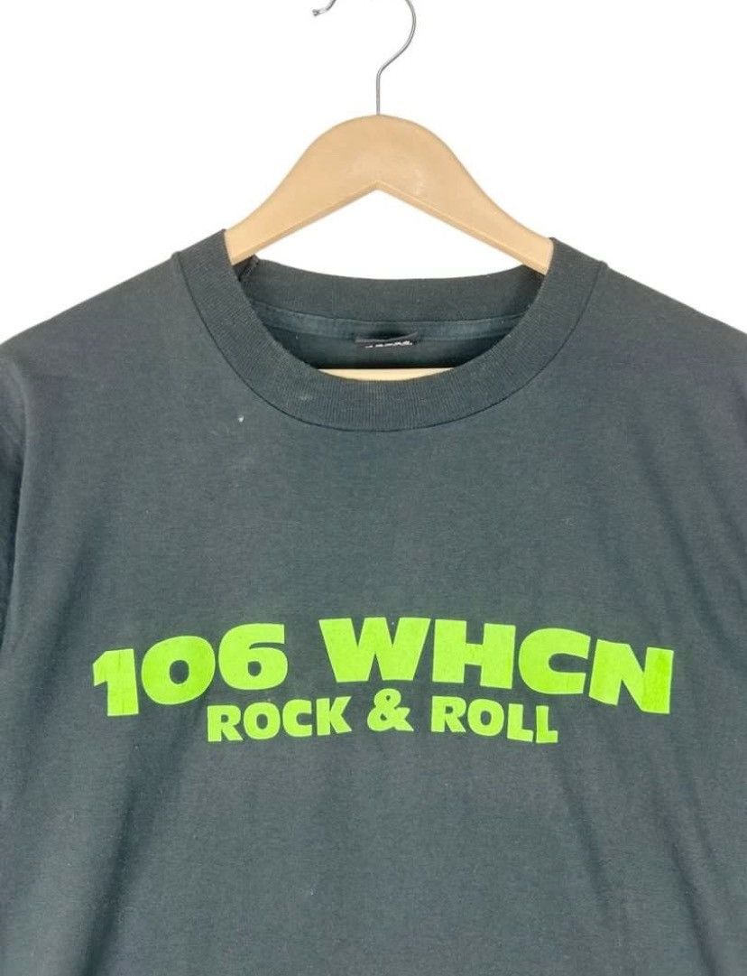 Band Tees × Vintage Vintage 90s 106 WHCN Rock And Roll Radio Station Tee Size US L / EU 52-54 / 3 - 3 Thumbnail