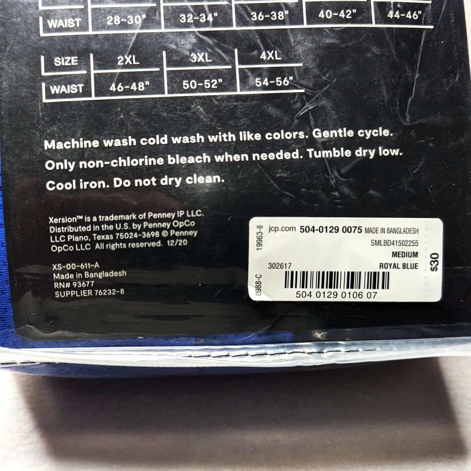 Other Xersion 3-Pack Boxer Briefs Men's M Athletic Mesh Quick Dry Size US M / EU 48-50 / 2 - 3 Thumbnail