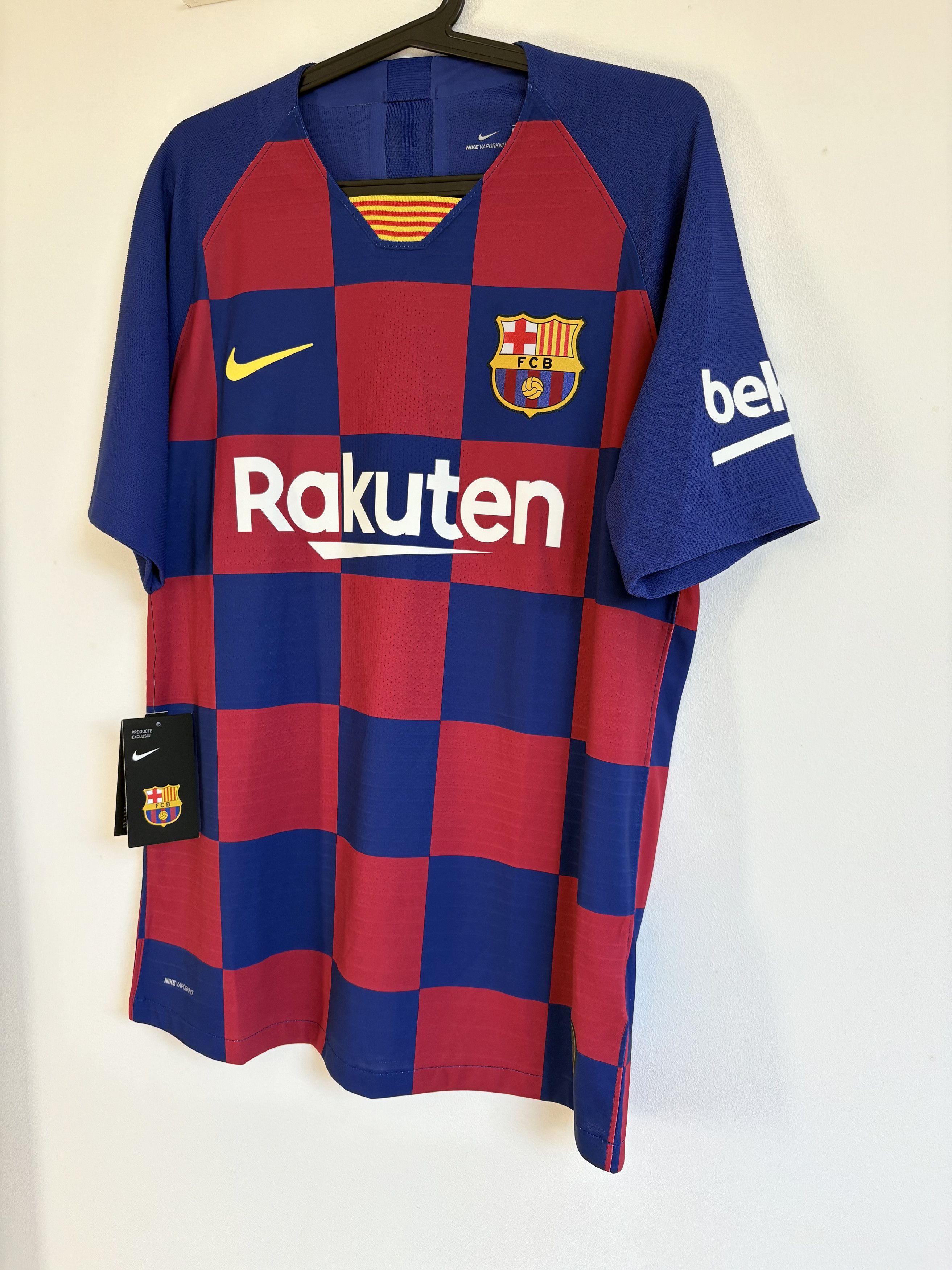 Nike Nike FC Barcelona 2019/20 Home Player Issue Jersey - Messi Size US M / EU 48-50 / 2 - 4 Thumbnail