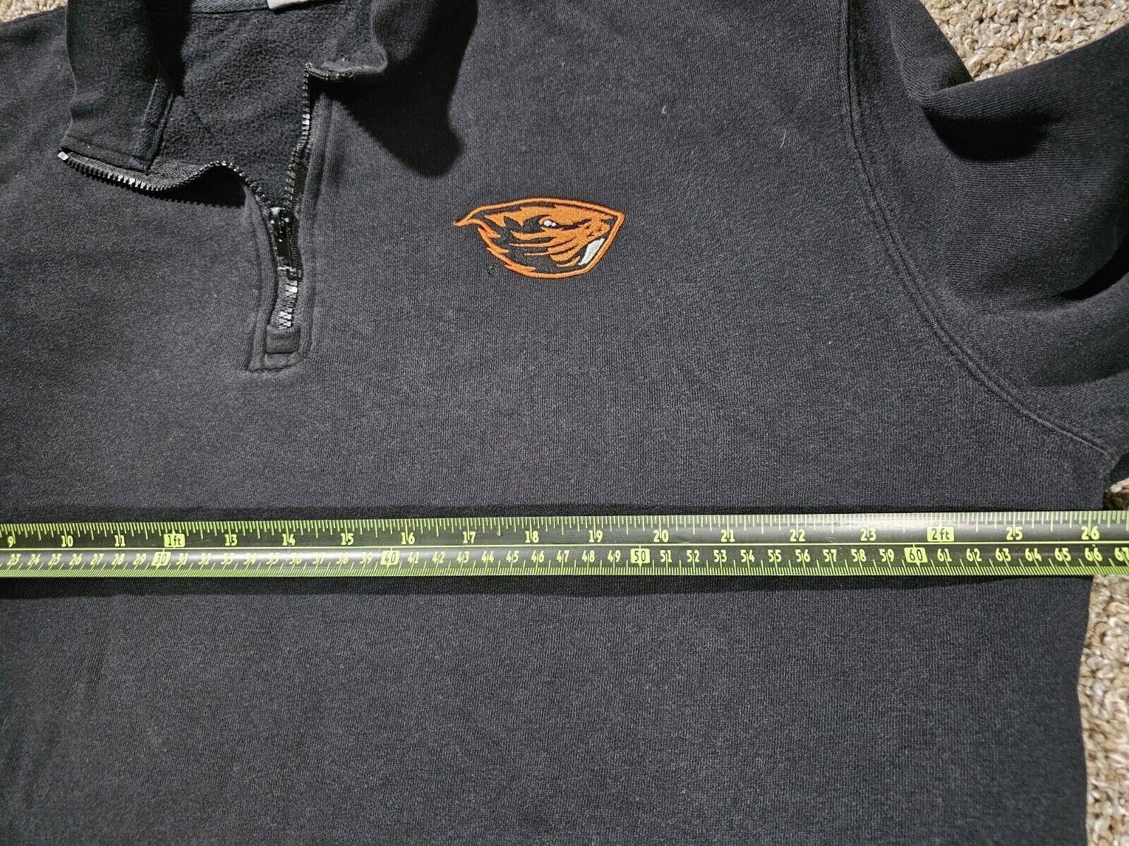 Designer Oregon State Beavers 1/4 zip Sweatshirt Stadium Athletics XL Size ONE SIZE - 7 Thumbnail