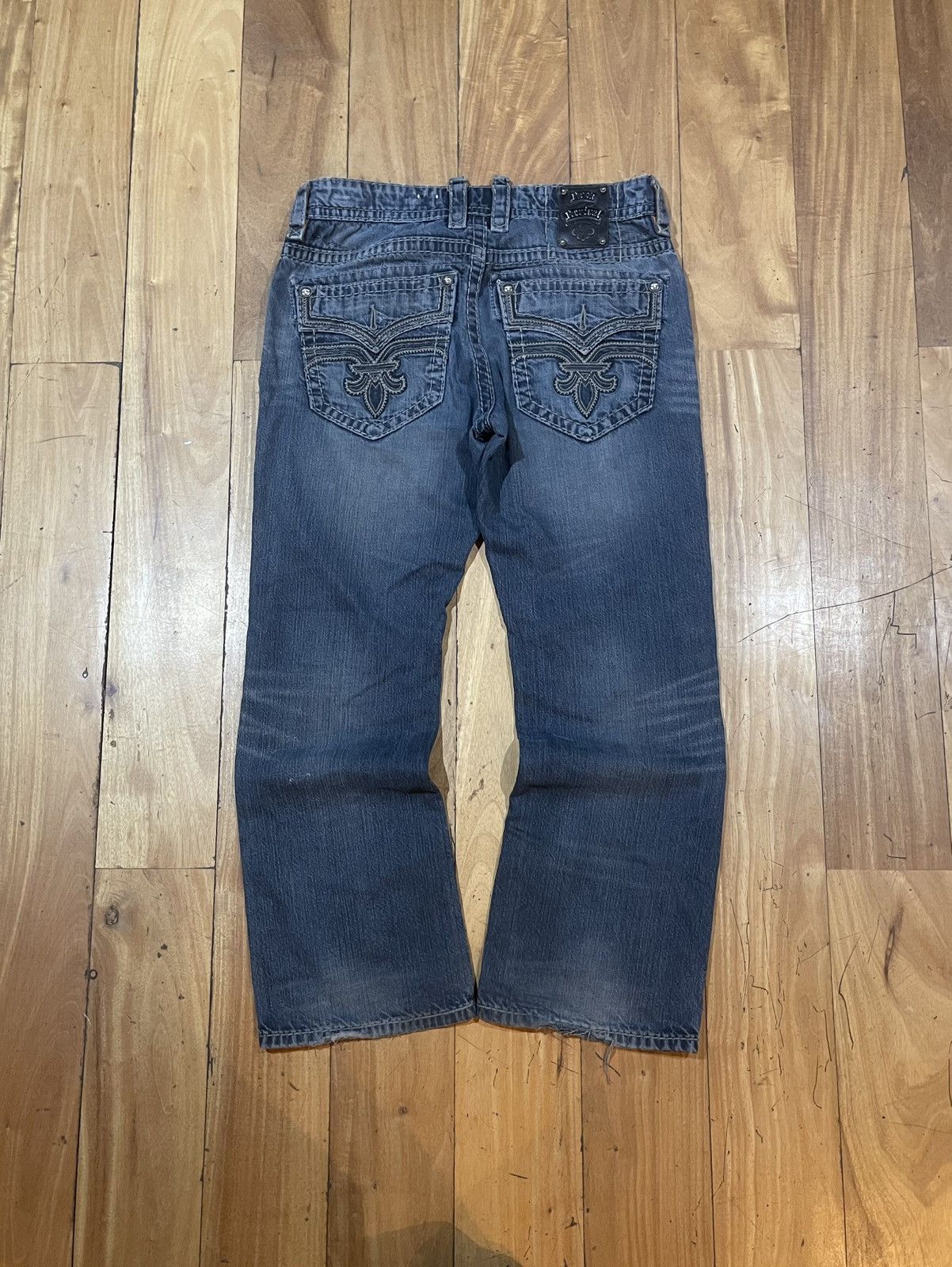 Rock Revival Vintage Blue rock revival Jeans 32 Crazy fade Y2K archive Size US 32 / EU 48 - 2 Thumbnail