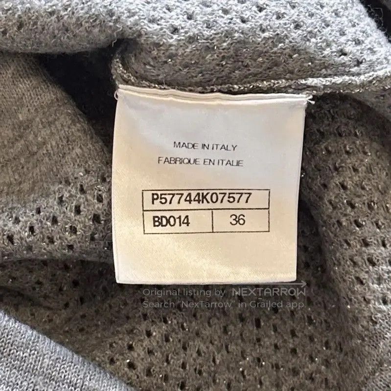 Chanel Chanel Gray Long Sleeve Pullover Sweater . Size S / US 4 / IT 40 - 8 Thumbnail