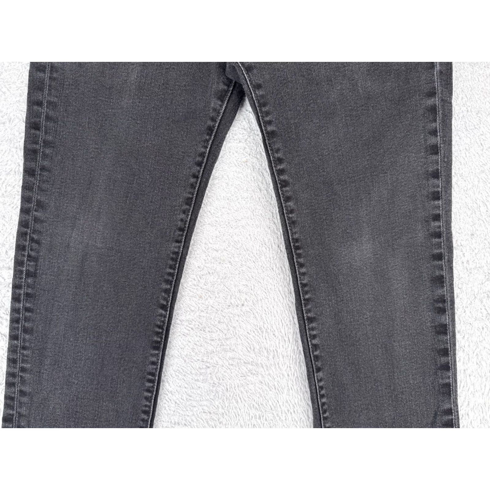 Levi's Levi's Jeans Adult 31 Black Denim Slim 511 Cotton Blend 5-Pocket Design Zip Inseam 28 in Regular Mens Size US 31 - 3 Thumbnail