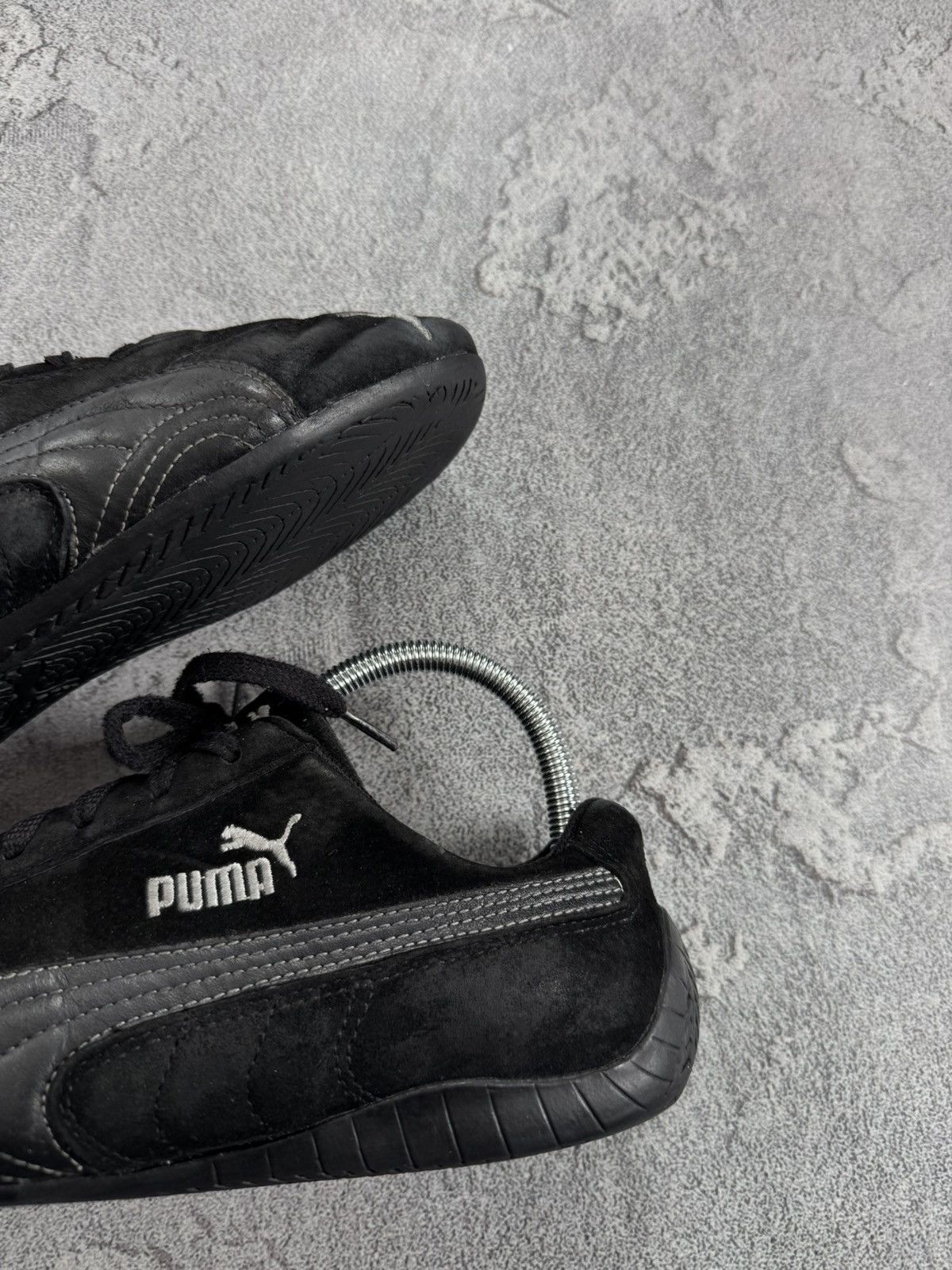 Puma Puma SpeedCat US8/EUR41 black suede low top sneakers shoes Size US 8 / EU 41 - 3 Thumbnail
