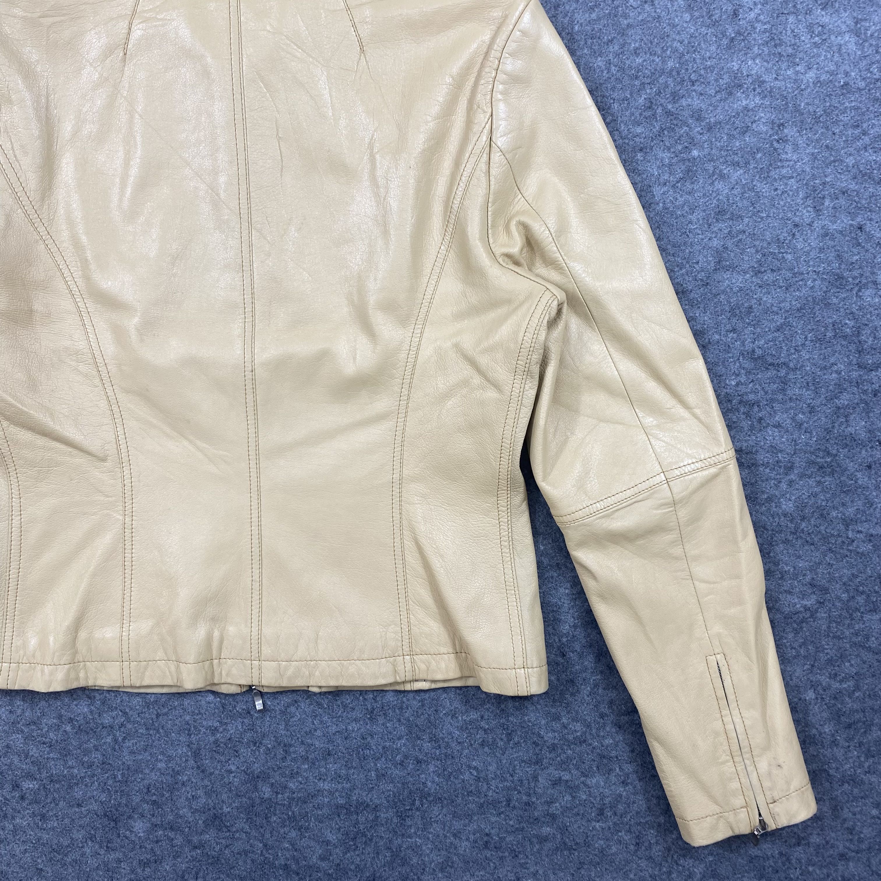 Branded Leather VINTAGE MAX AND CO. LEATHER JACKET-J639 Size US S / EU 44-46 / 1 - 9 Thumbnail
