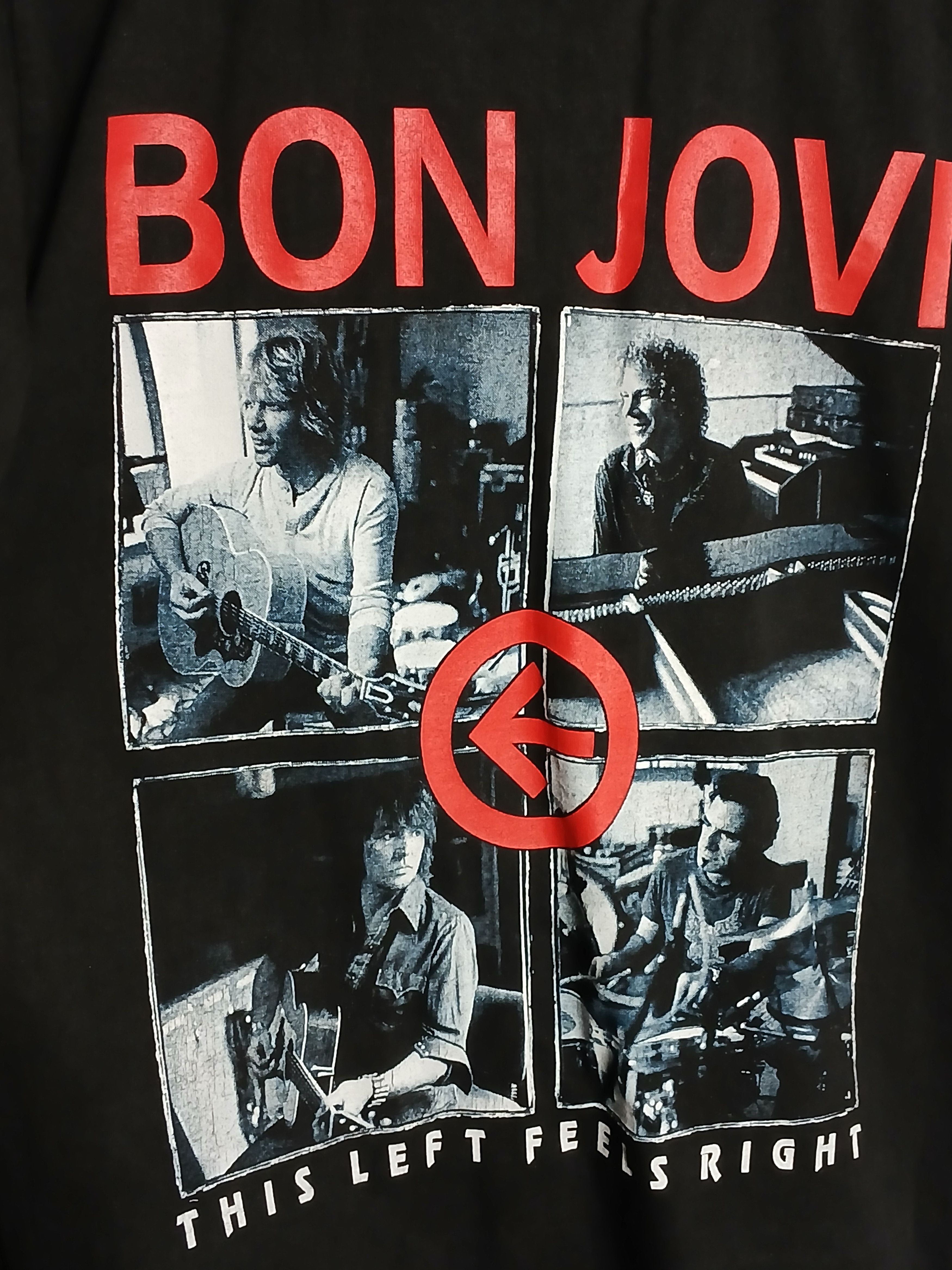 Band Tees Bon Jovi T-Shirt Size US M / EU 48-50 / 2 - 3 Thumbnail