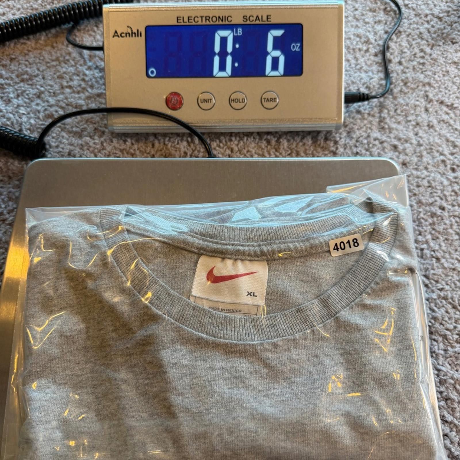 Nike Vintage Nike TN Air Max Plus T Shirt Gray Y2K Swoosh Logo Size US XL / EU 56 / 4 - 9 Thumbnail