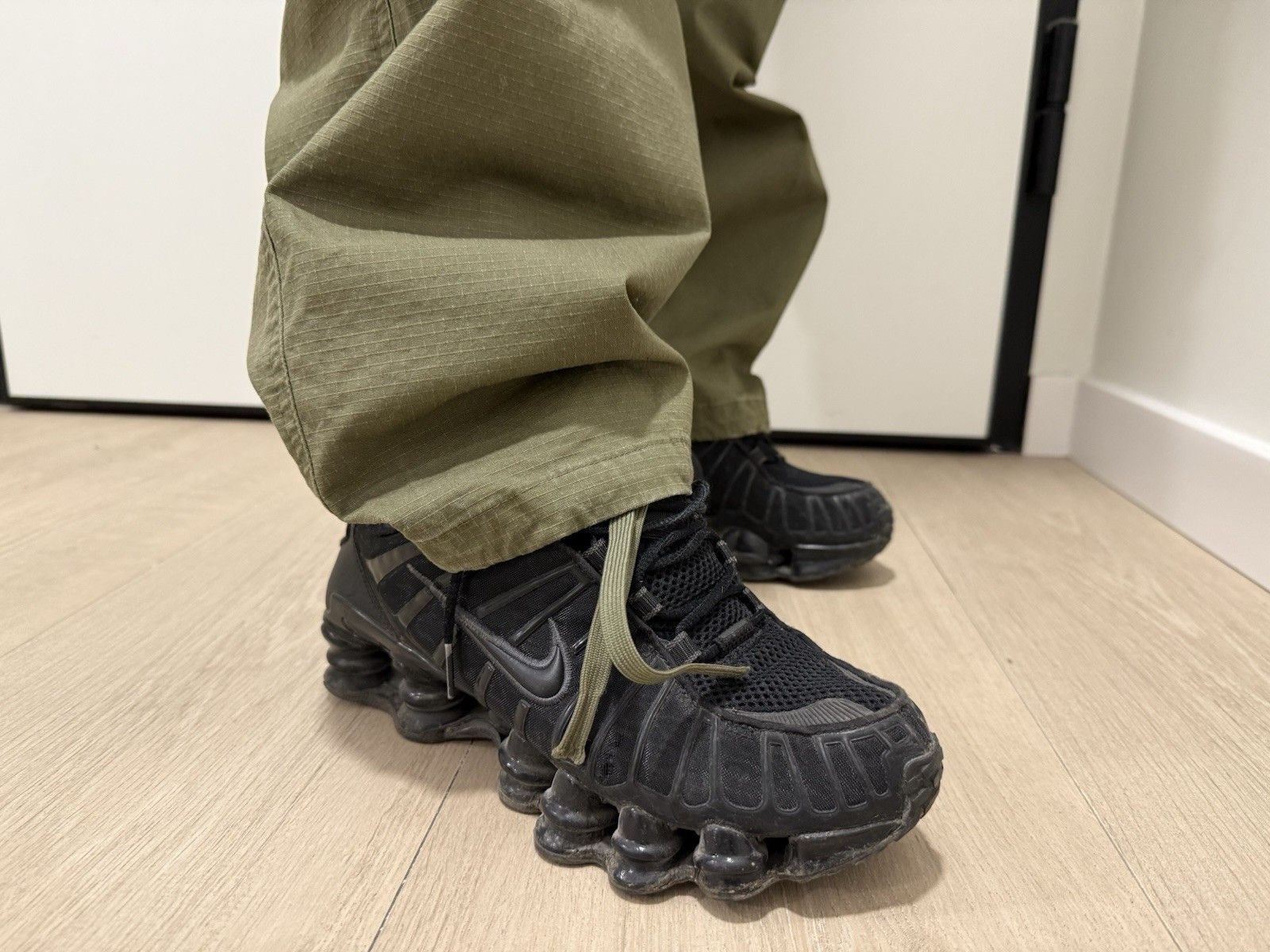 Nike Nike SB Mens Cargo Military Army Pants Skateboard Baggy Size US 30 / EU 46 - 3 Thumbnail
