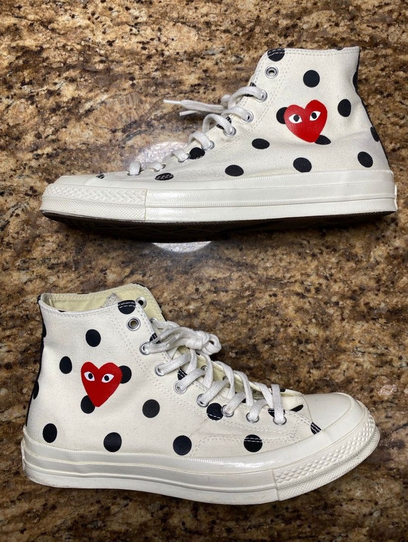 Comme des Garcon PLAY converse