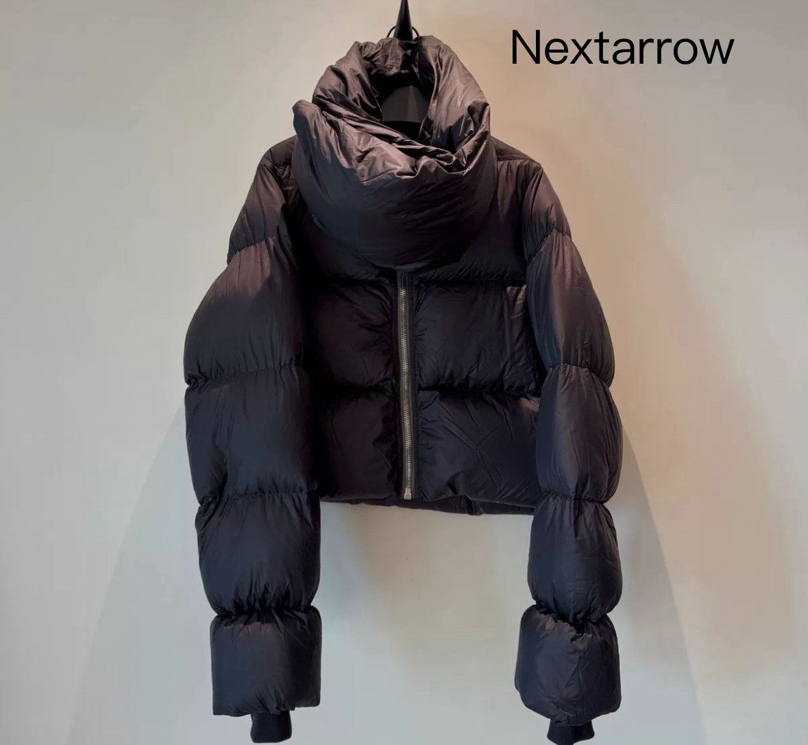 Rick Owens Rick owens mainline show style edition scarf down jacket Size US M / EU 48-50 / 2 - 1 Thumbnail