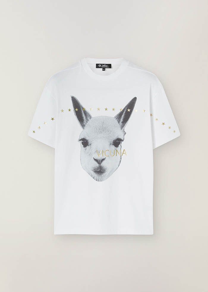 Loro Piana o1w1db10725 FAM1606 Hiroshi Fujiwara Vicuna Cotton T-Shirt Size US L / EU 52-54 / 3 - 1 Thumbnail