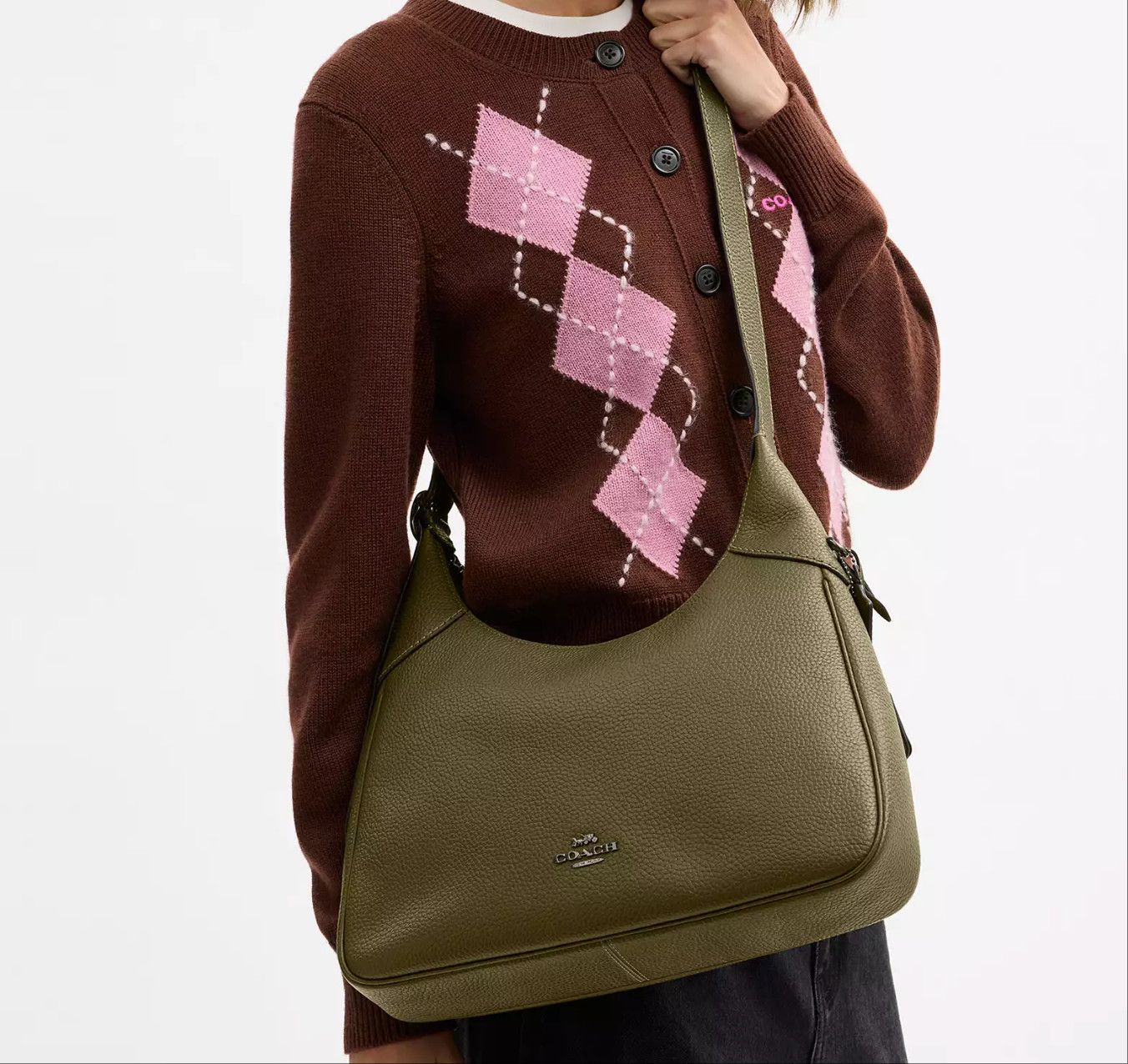 Coach Ella Shoulder Bag CCE47 Size ONE SIZE - 3 Thumbnail