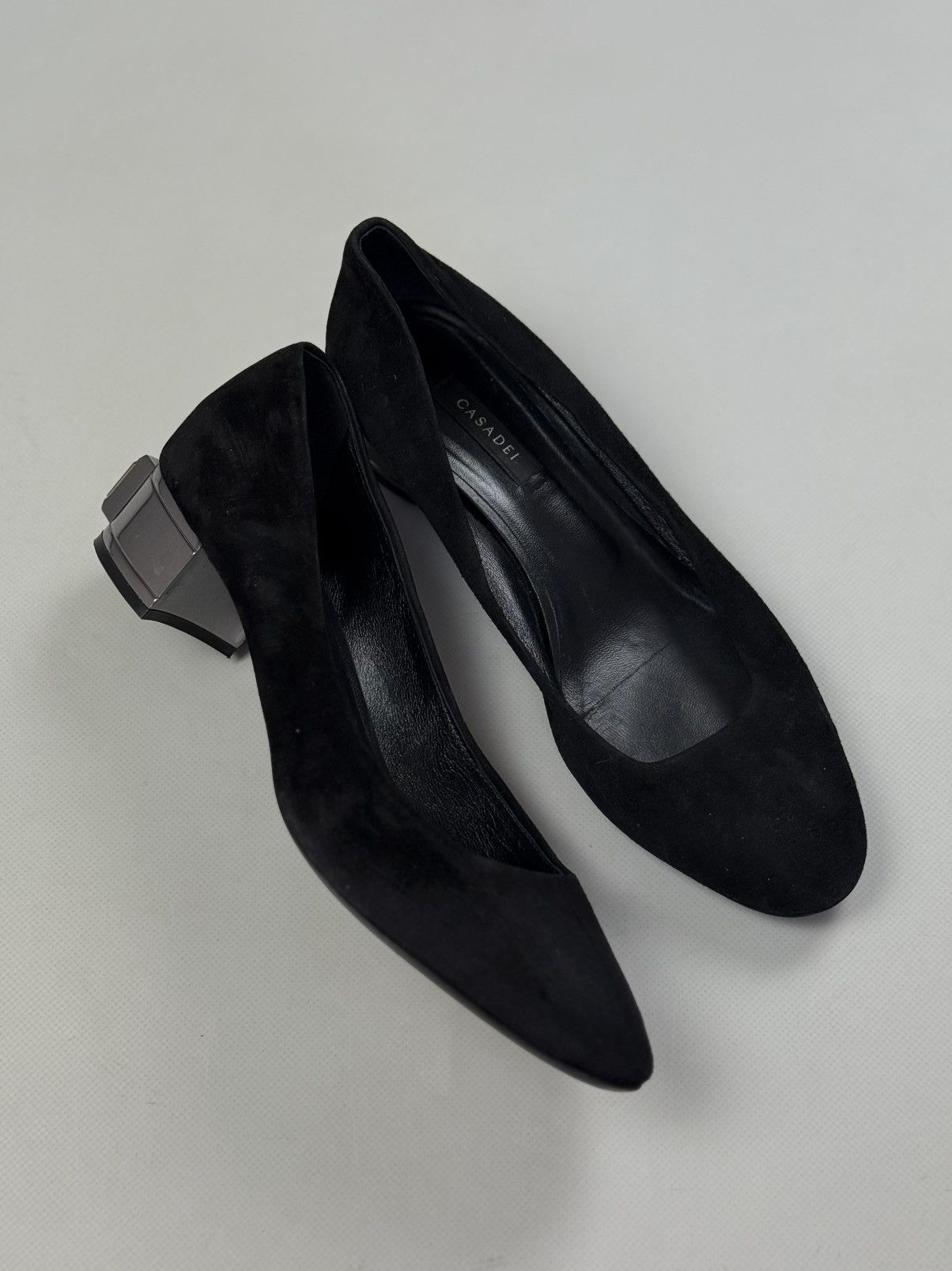 Casadei Casadei Ladies Suede Heels Shoes Size US 10 UK 9 EU 40 Size US 10 / IT 40 - 4 Thumbnail
