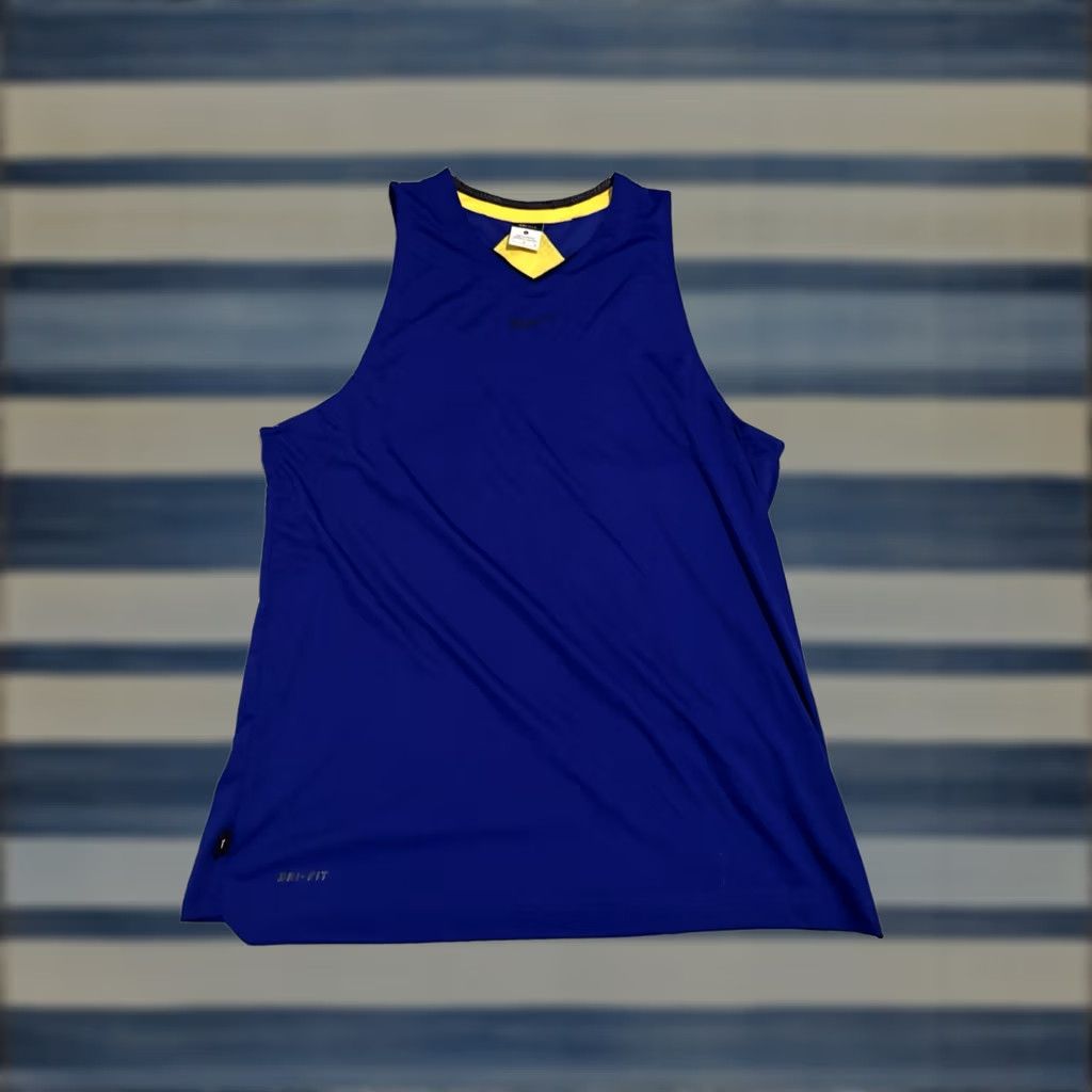 Nike Nike Kobe Bryant Dri-Fit Tech Pack Running Tank Top L Blue Men Tank Shirt 406057-487 Size US L / EU 52-54 / 3 - 1 Thumbnail