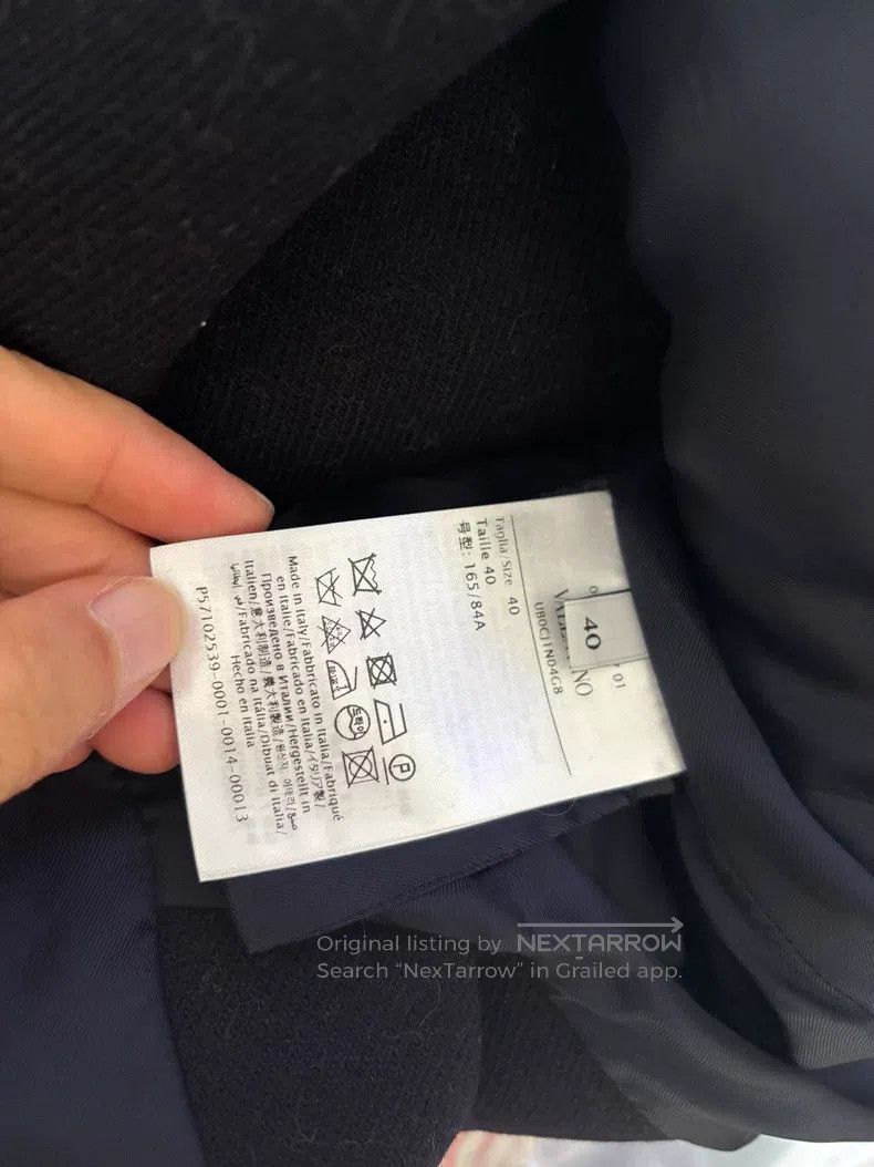 Valentino Valentino Navy wool coat Size XS / US 0-2 / IT 36-38 - 4 Thumbnail
