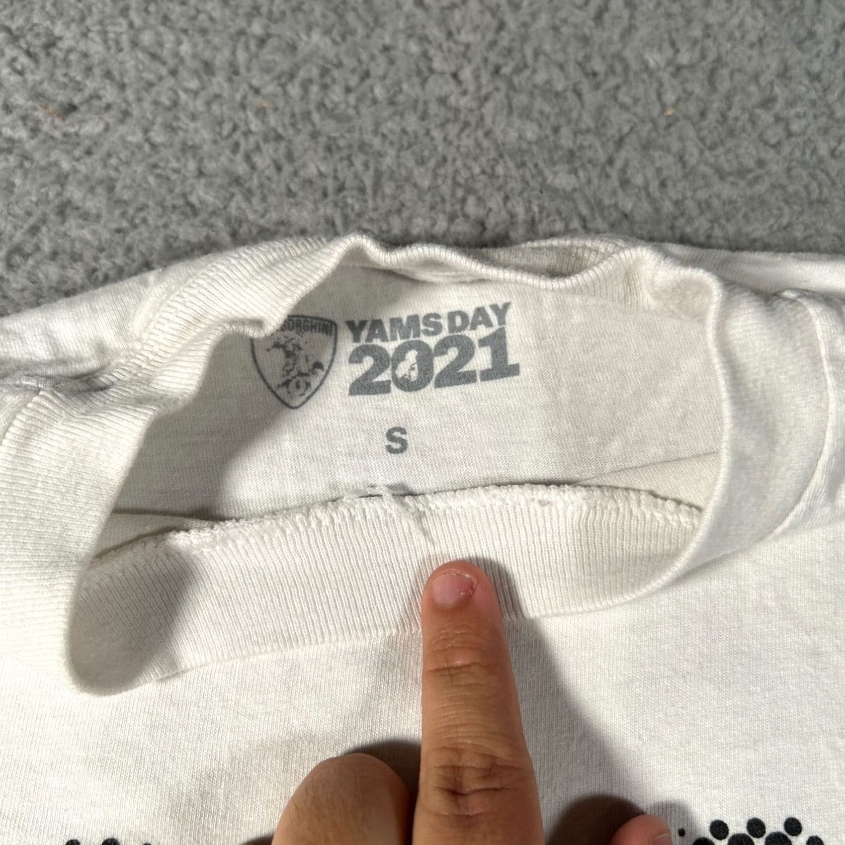 Lamborghini Yamsday Yamborghini Yams Day 2021 Shirt Men S Short Sleeve Black Graphic Print Hip Hop Mens Size US S / EU 44-46 / 1 - 3 Thumbnail