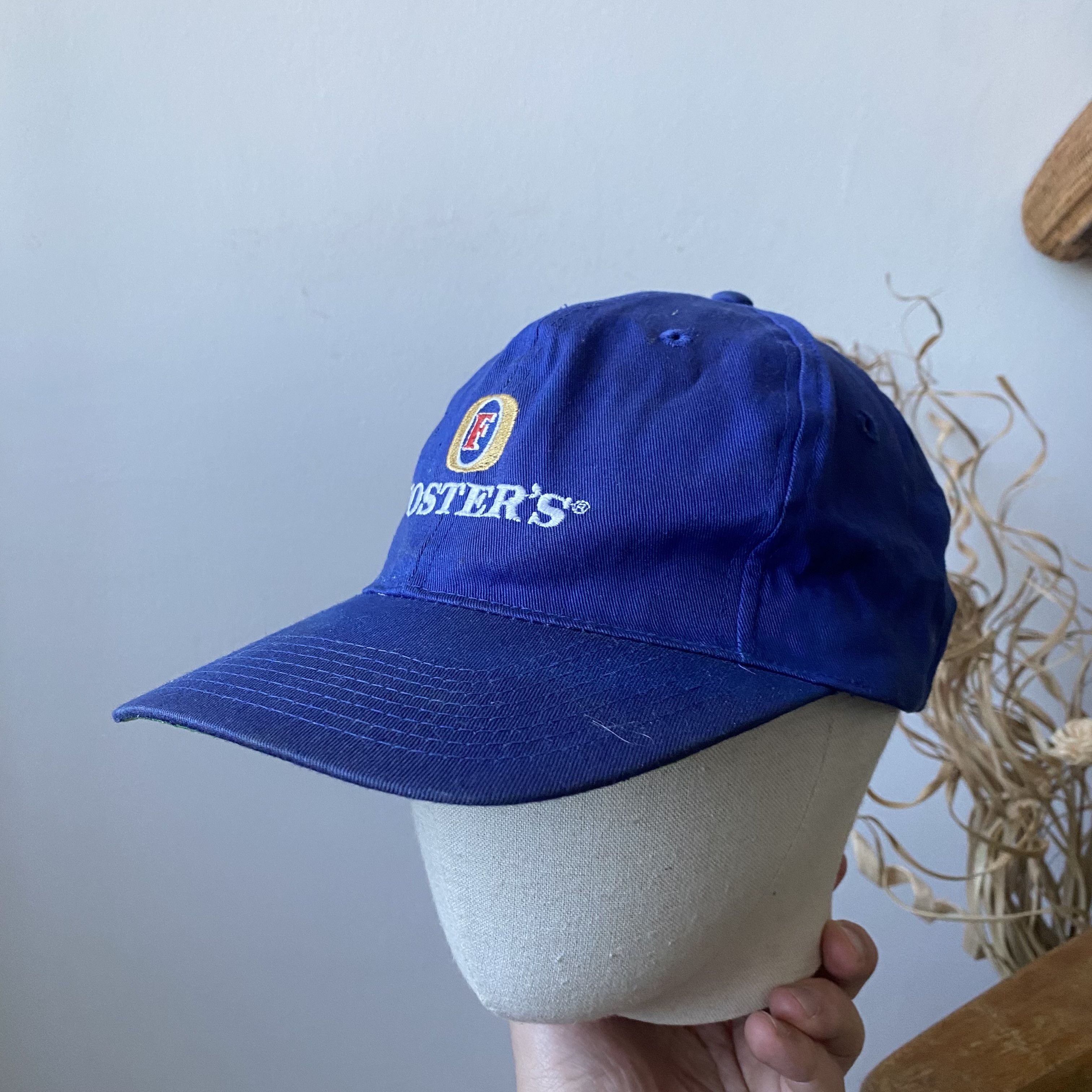 Budweiser 🍺 Vintage 90s Beer Fosters cap Dad Hat Y2K Heiniken Corona Size ONE SIZE - 2 Thumbnail