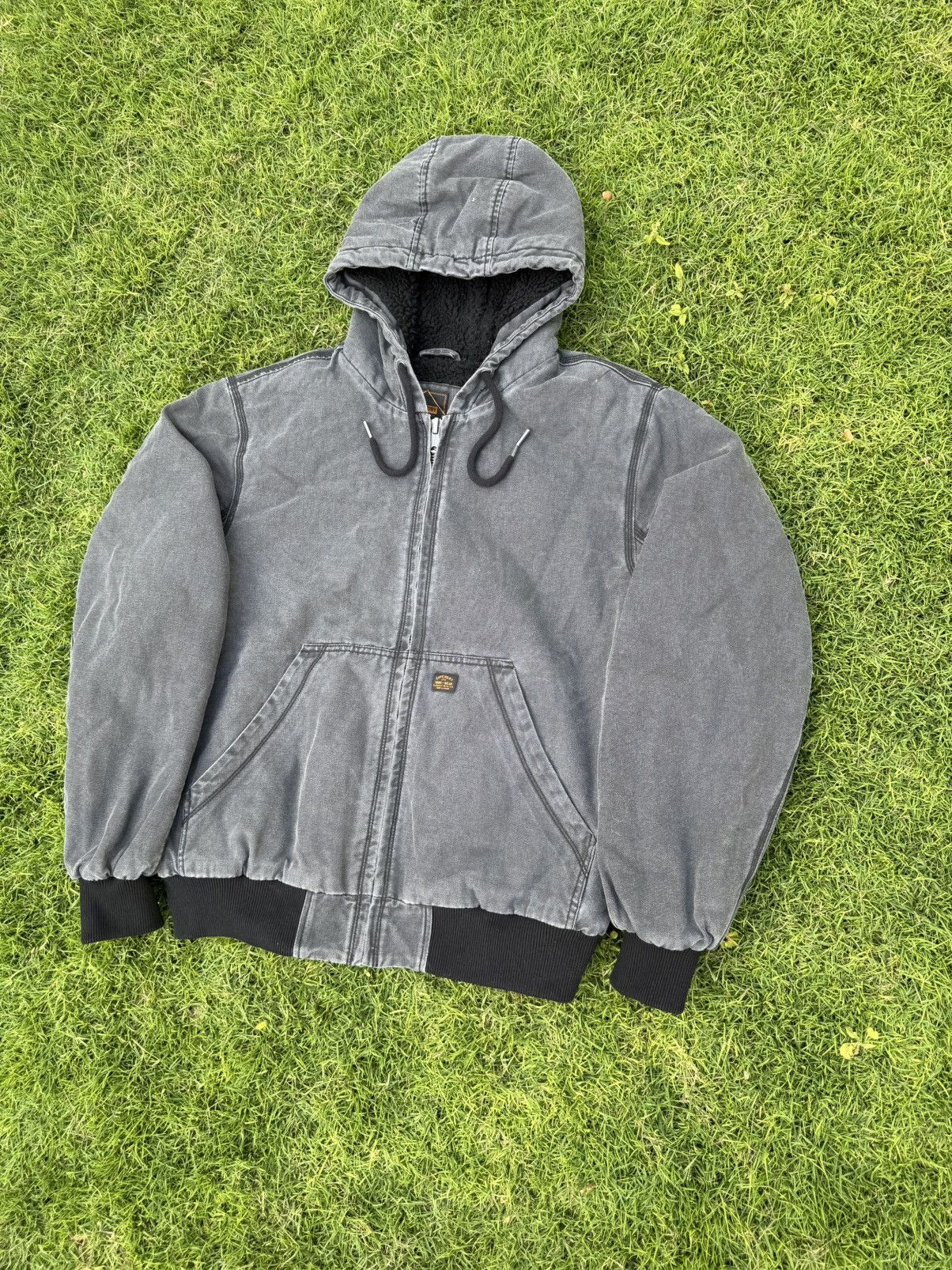 Superdry Superdry Vintage Workwear Hooded Bomber jacket Size US L / EU 52-54 / 3 - 2 Thumbnail
